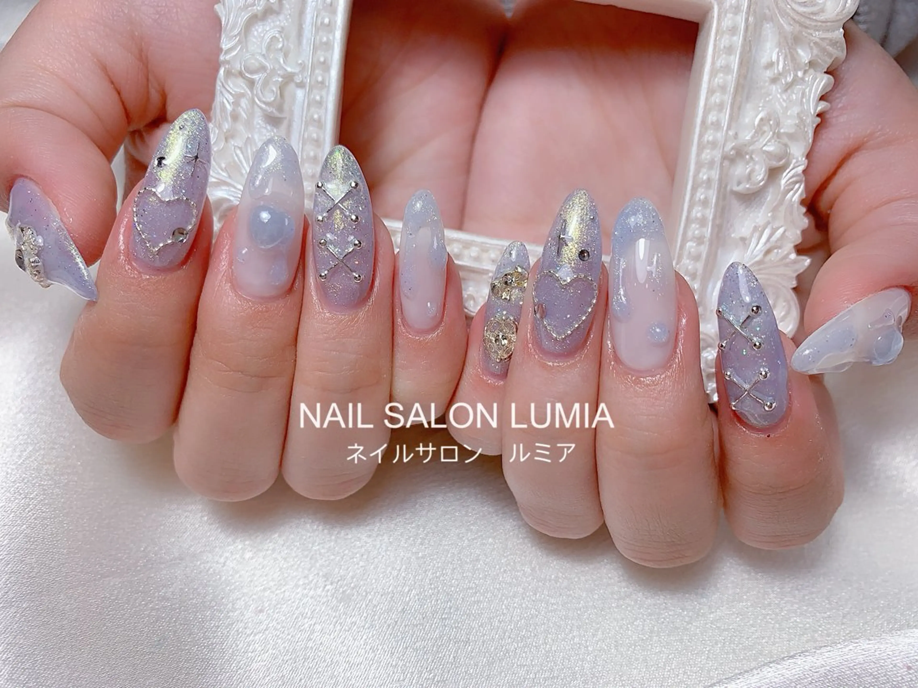 ネイル ハンドネイル ネイルサロン ルミア Lumia 店長のネイルデザイン