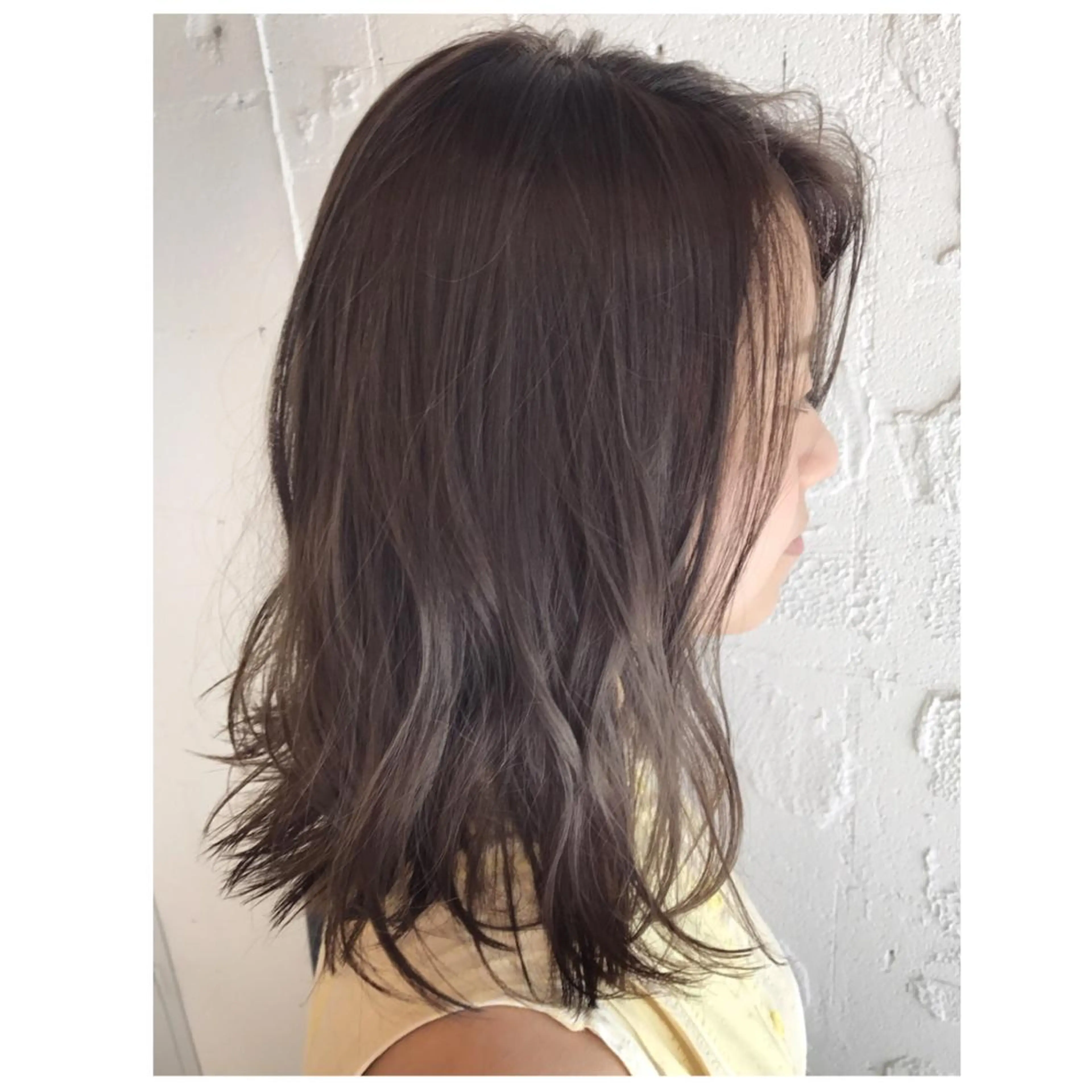 ミディアム カラー 嶋佐 昌大 シマサマオのヘアスタイル