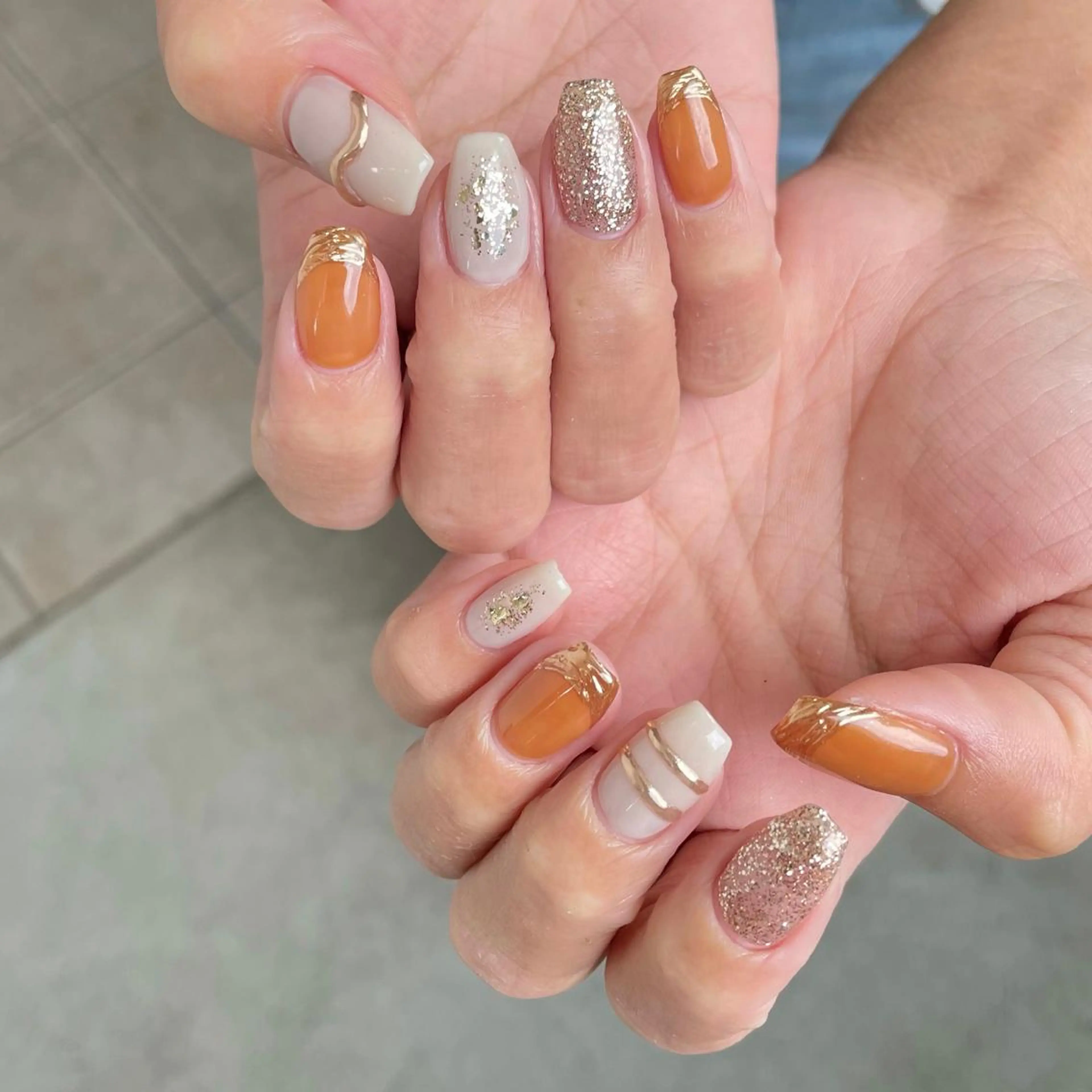 ネイル ハンドネイル Radia bykaonailsのネイルデザイン