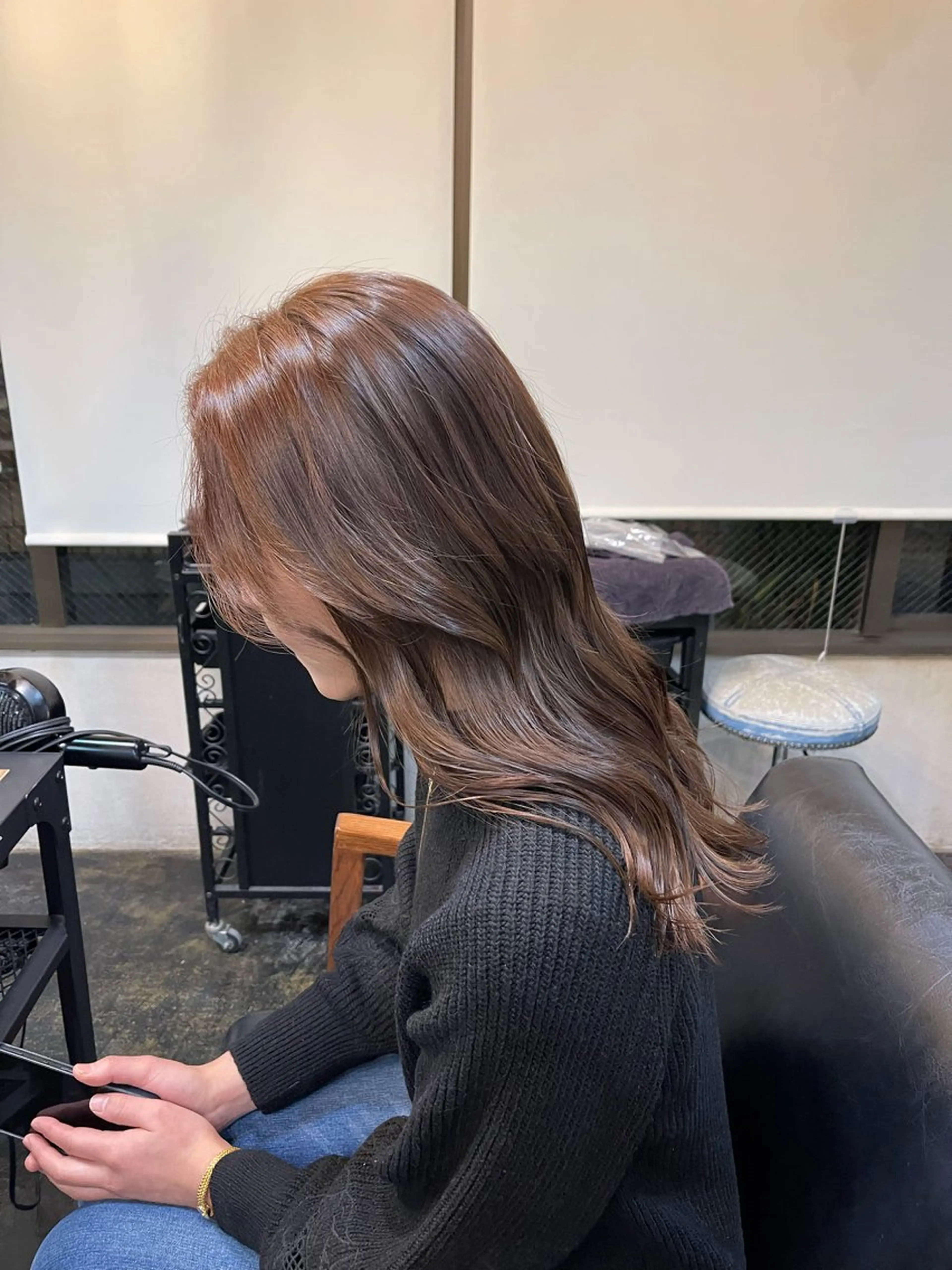 ロング Colore（コローレ）所属・顔タイプ/ダブルカラ ー/りりかのヘアスタイル