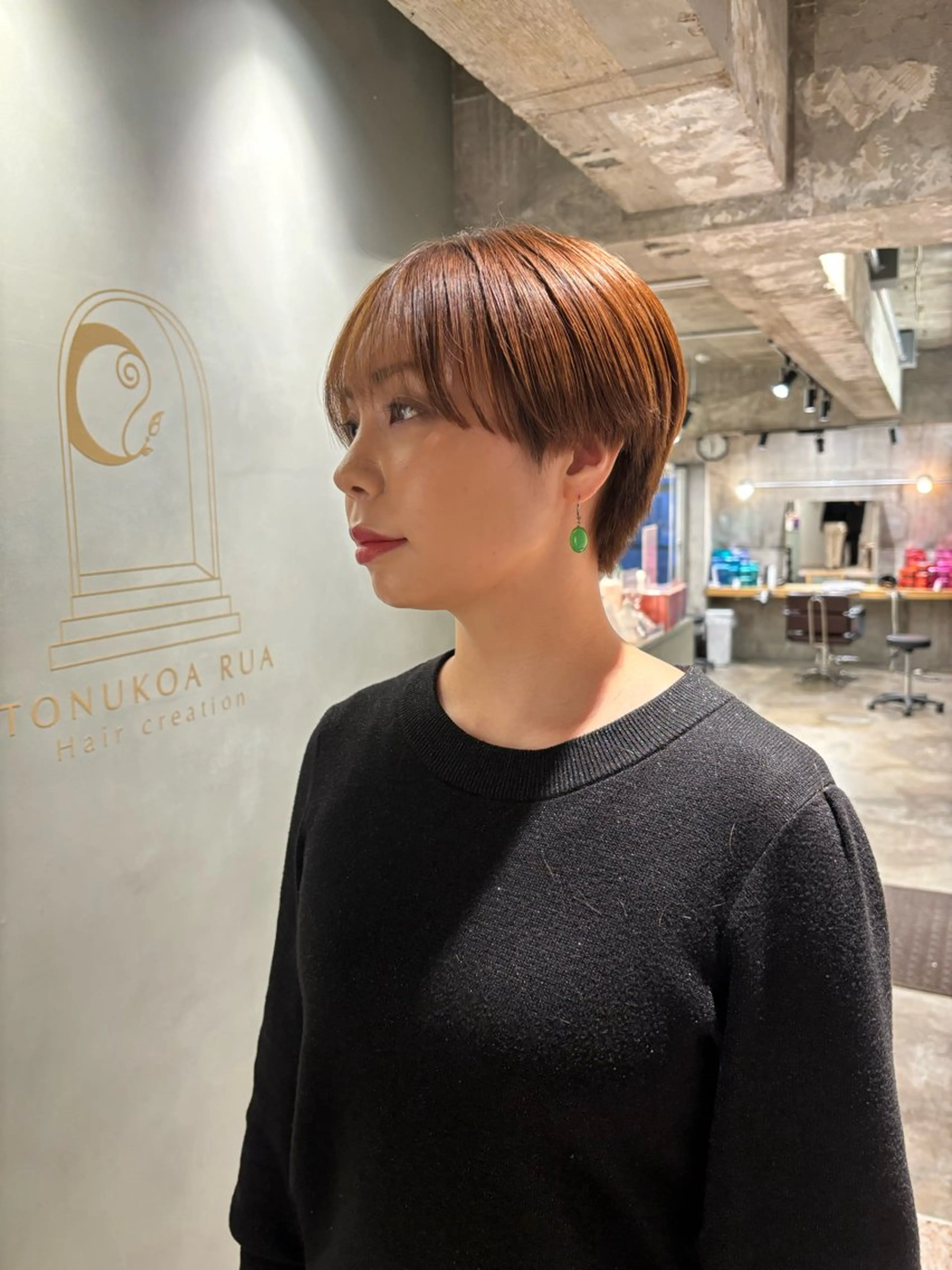 ショート Tonukoa Rua所属・レディースモデル カット/中川翔太のヘアスタイル