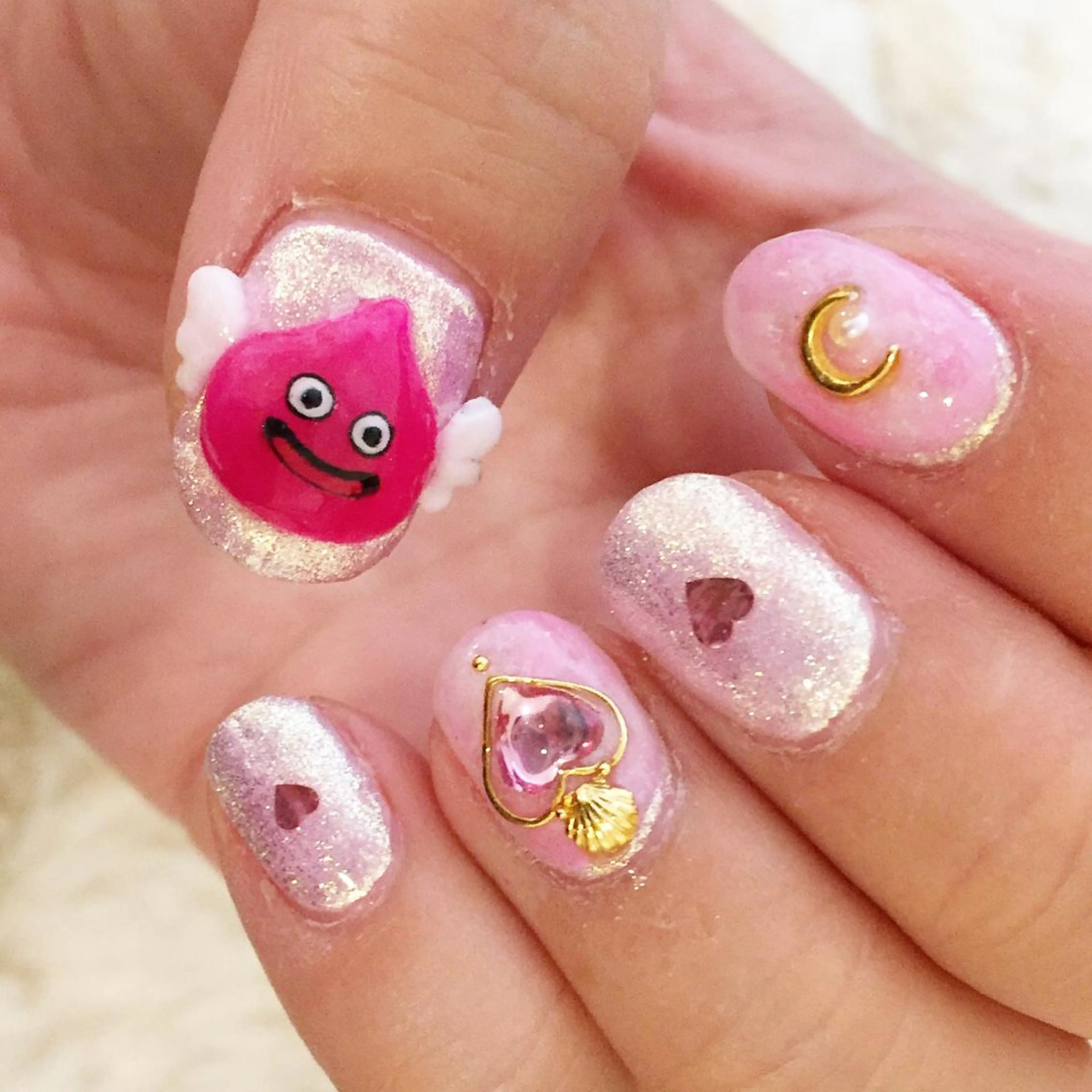 ネイル ジェルネイル 東 千夏のネイルデザイン