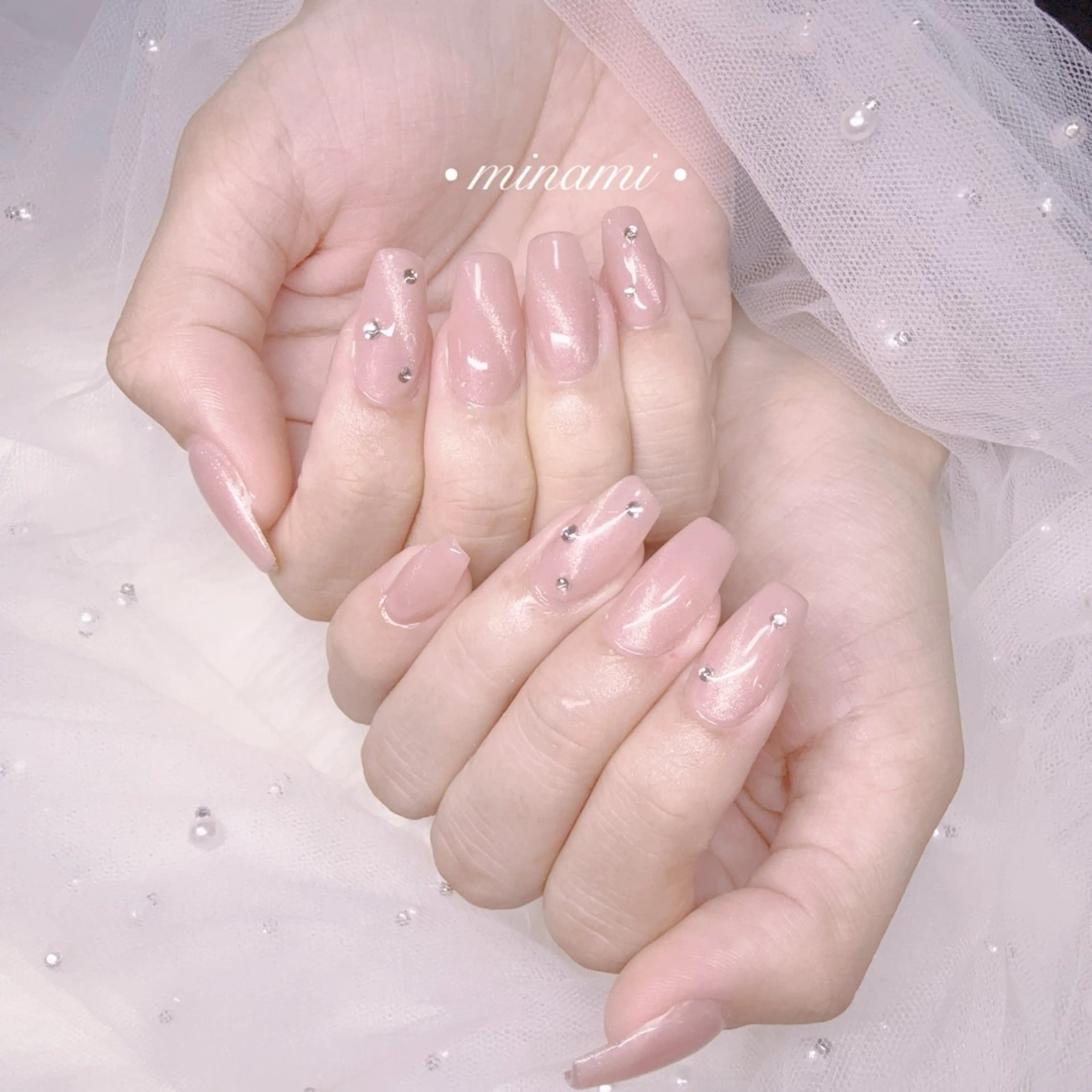 ネイル ハンドネイル 長さだし専門Minami所属・MN Nail salonのネイルデザイン