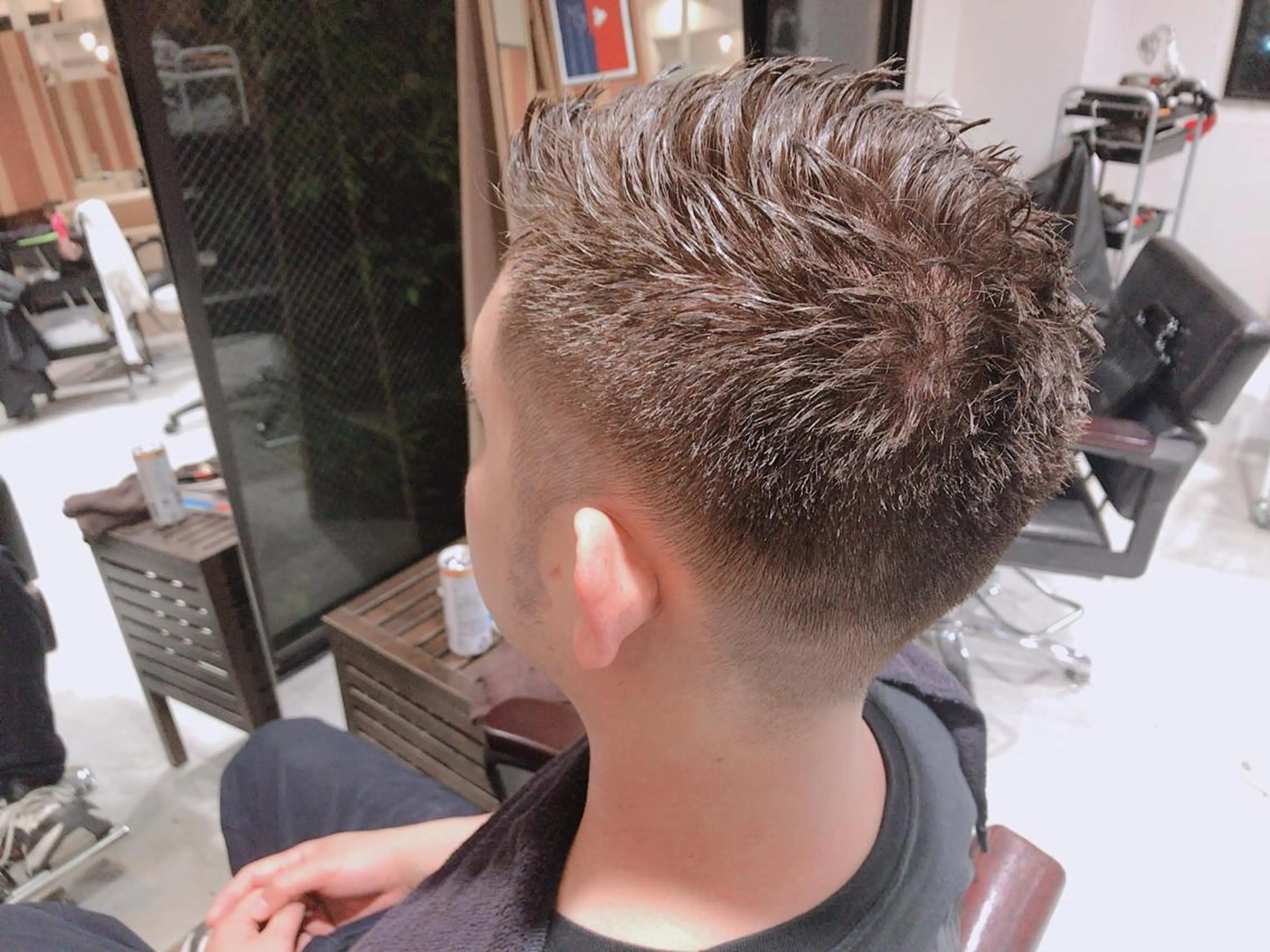 ショート カラー パーマ メンズ カット ヘアカラー CHIC share salon所属・ちこ .のヘアスタイル