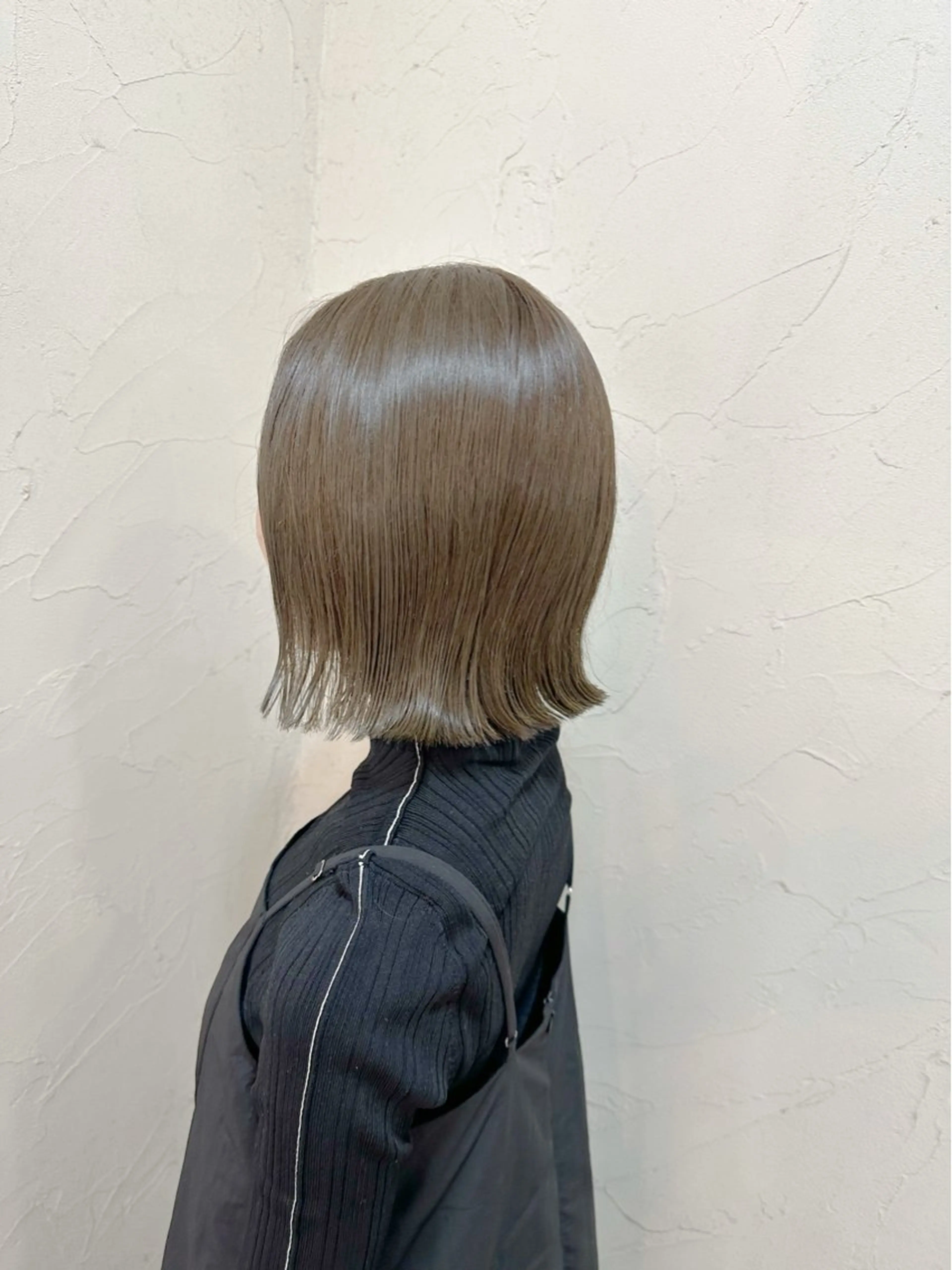 ミディアム カラー 高柳 麻美のヘアスタイル