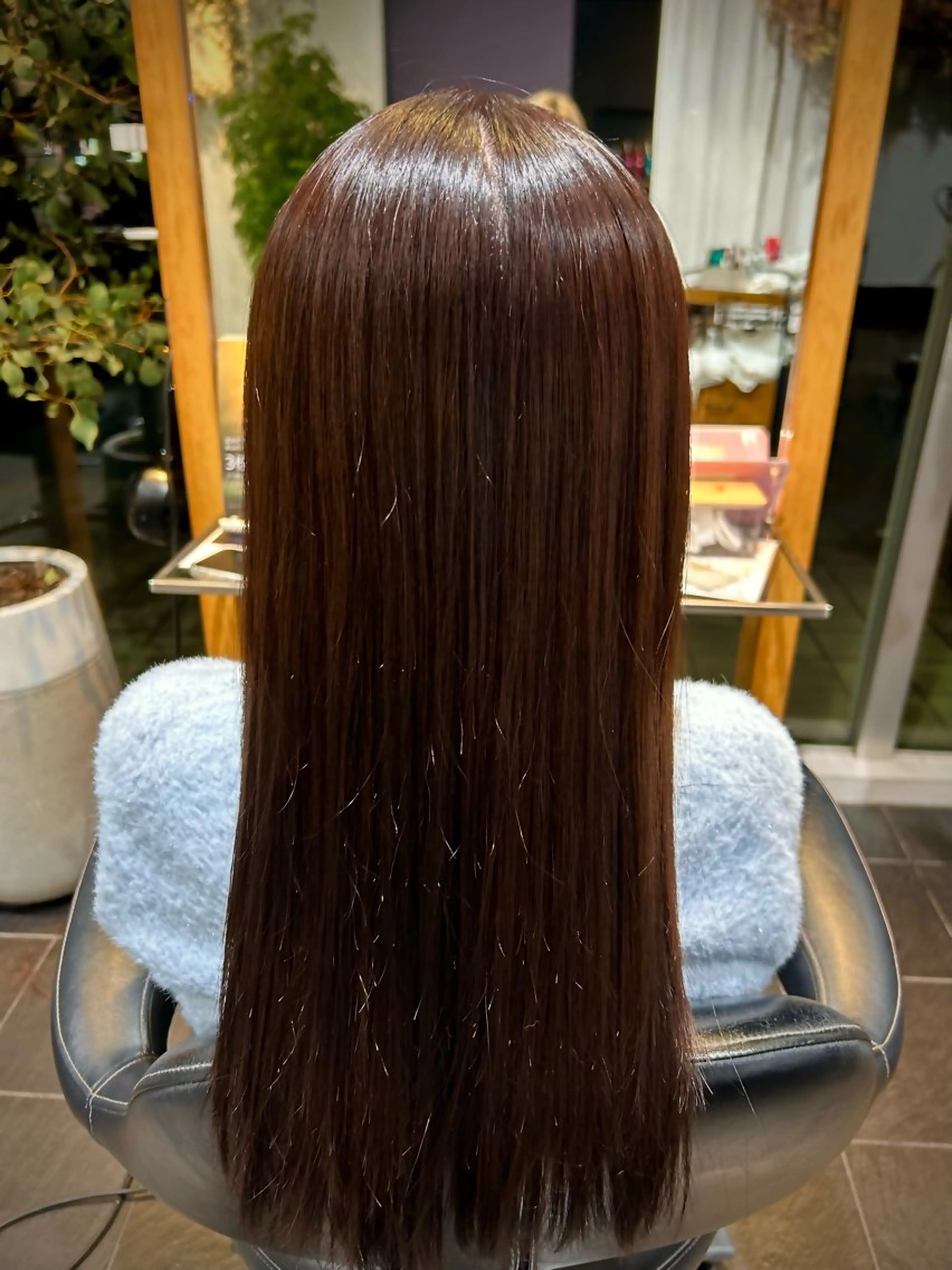 ロング 縮毛矯正 トリートメント ヘッドスパ 表参道/艶髪 職人/ハヤトのヘアスタイル