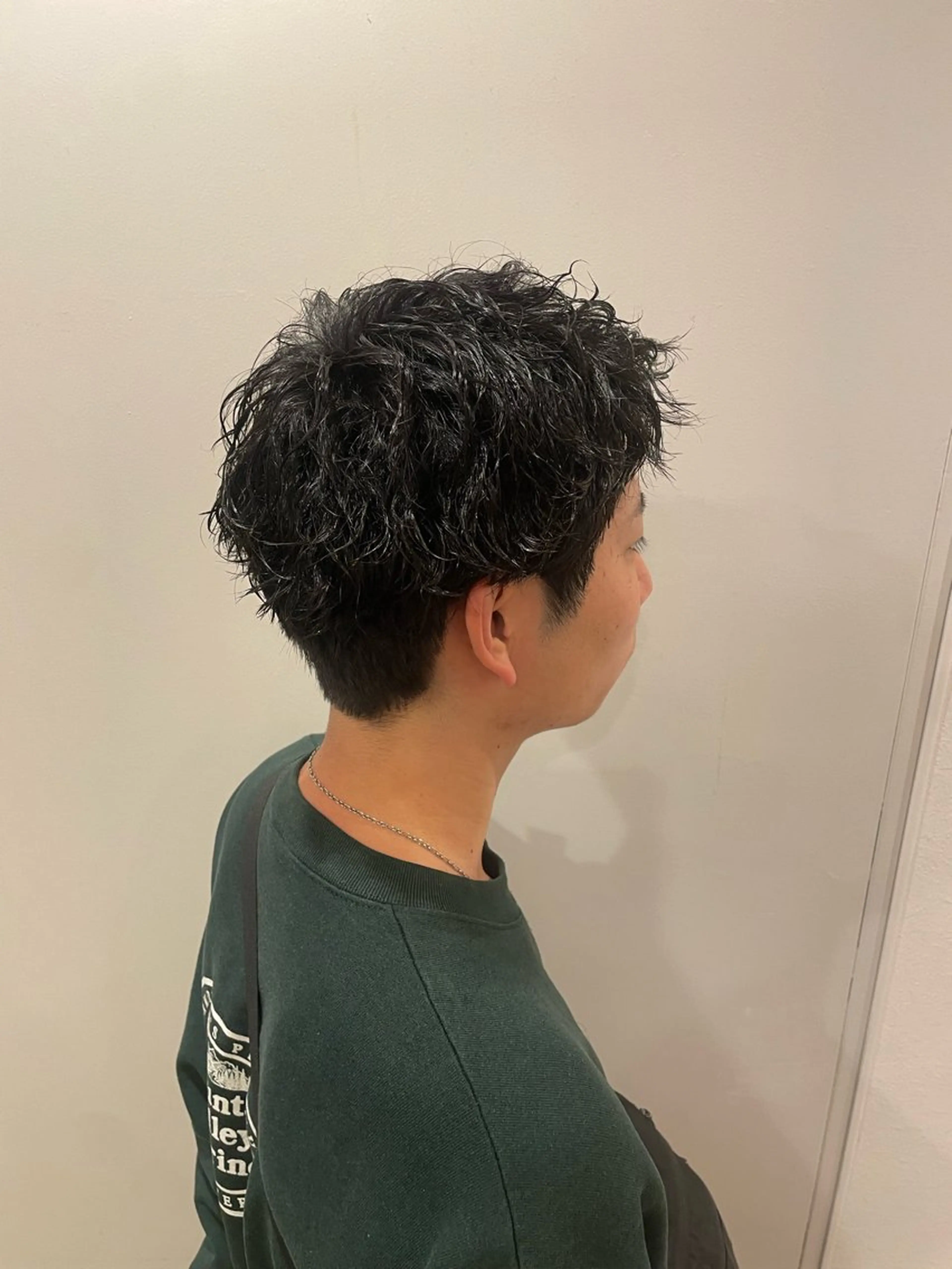 パーマ メンズ ヘアーメイクス所属・ホウノ サナ モデル募集🍒のヘアスタイル