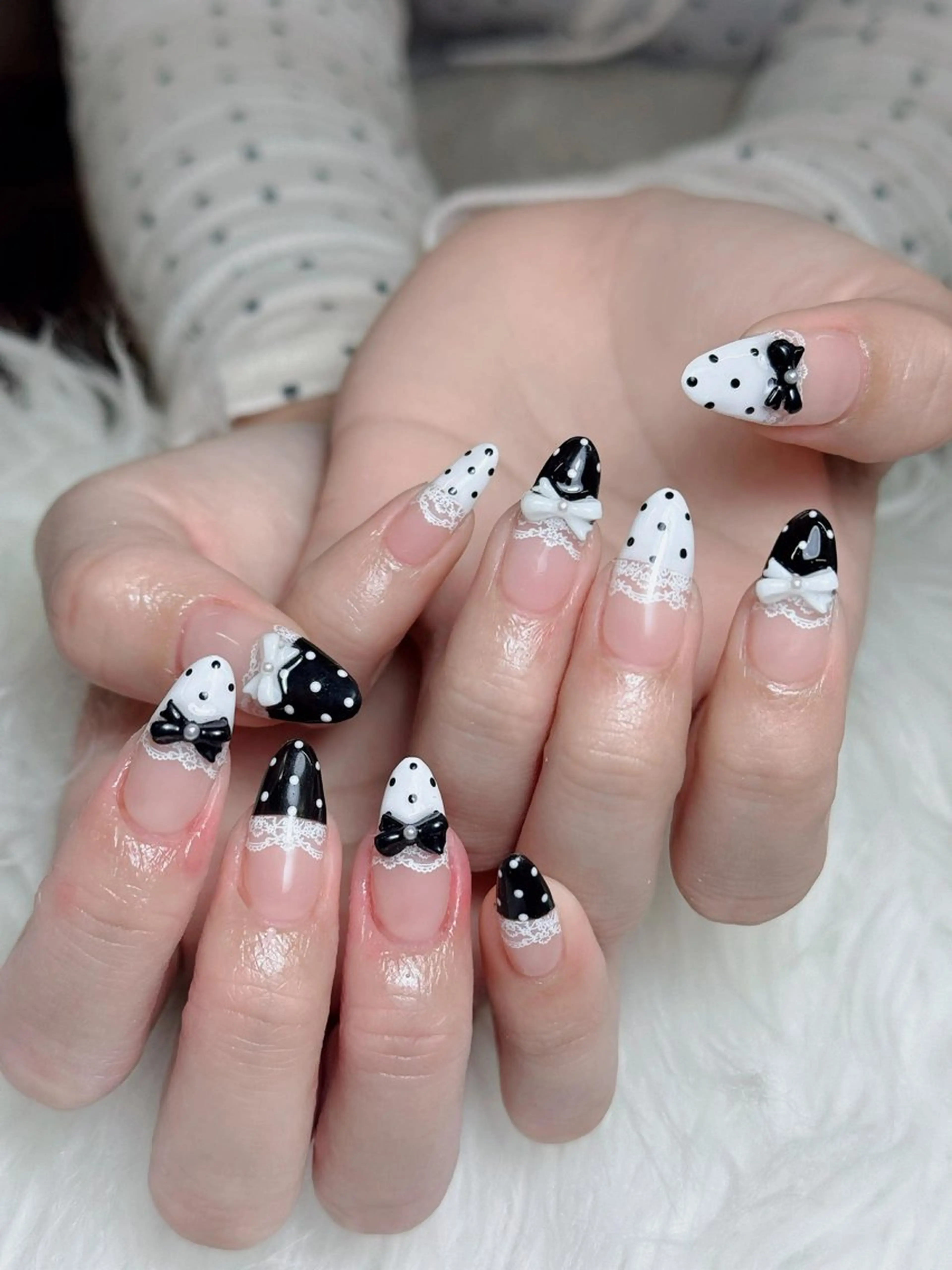 ネイル オーロラネイル チークネイル フットネイル フレンチネイル 韓国ネイル ハンドネイル Lumi Nailのネイルデザイン