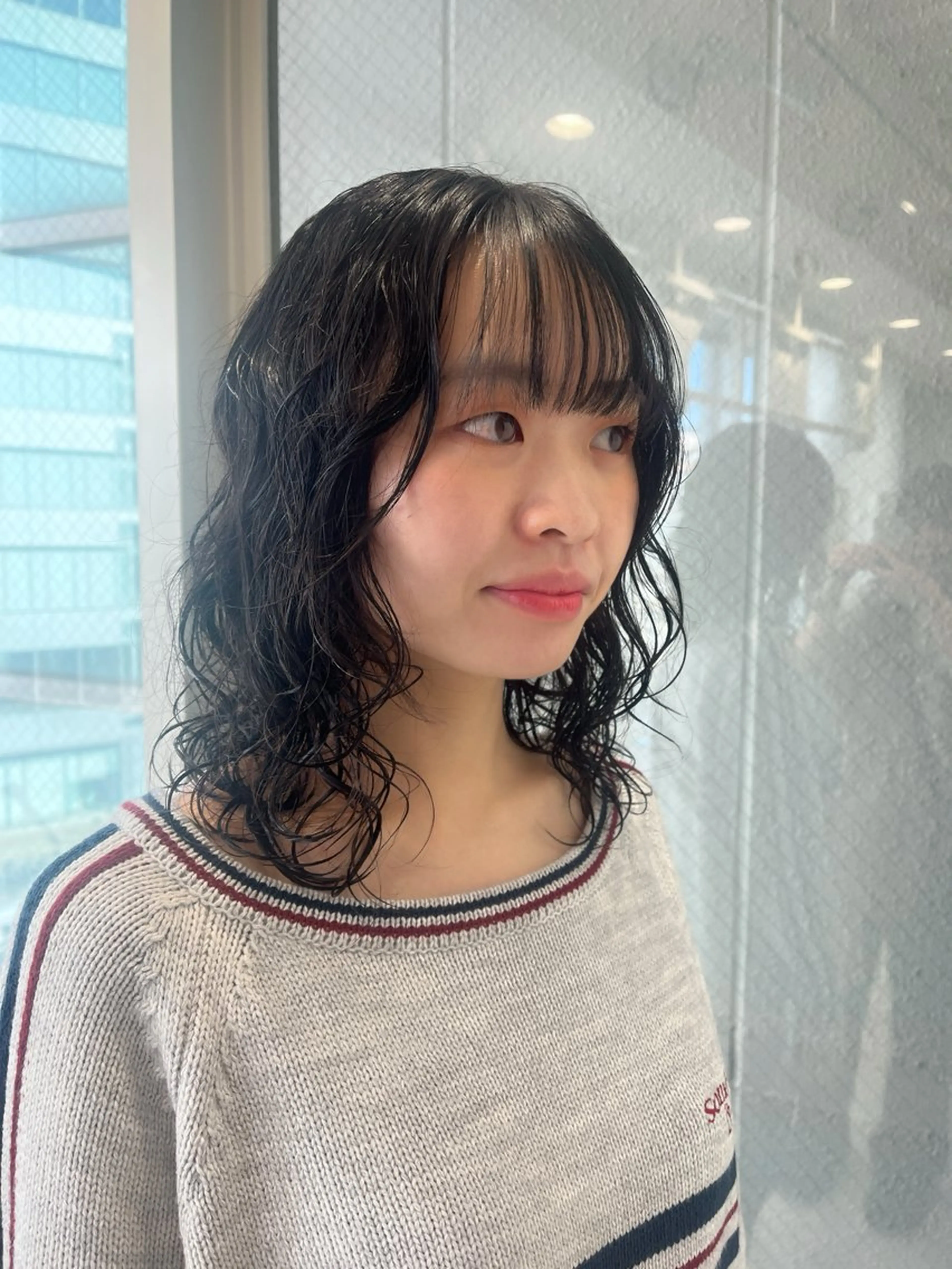 🦋カット+パーマ🦋の写真