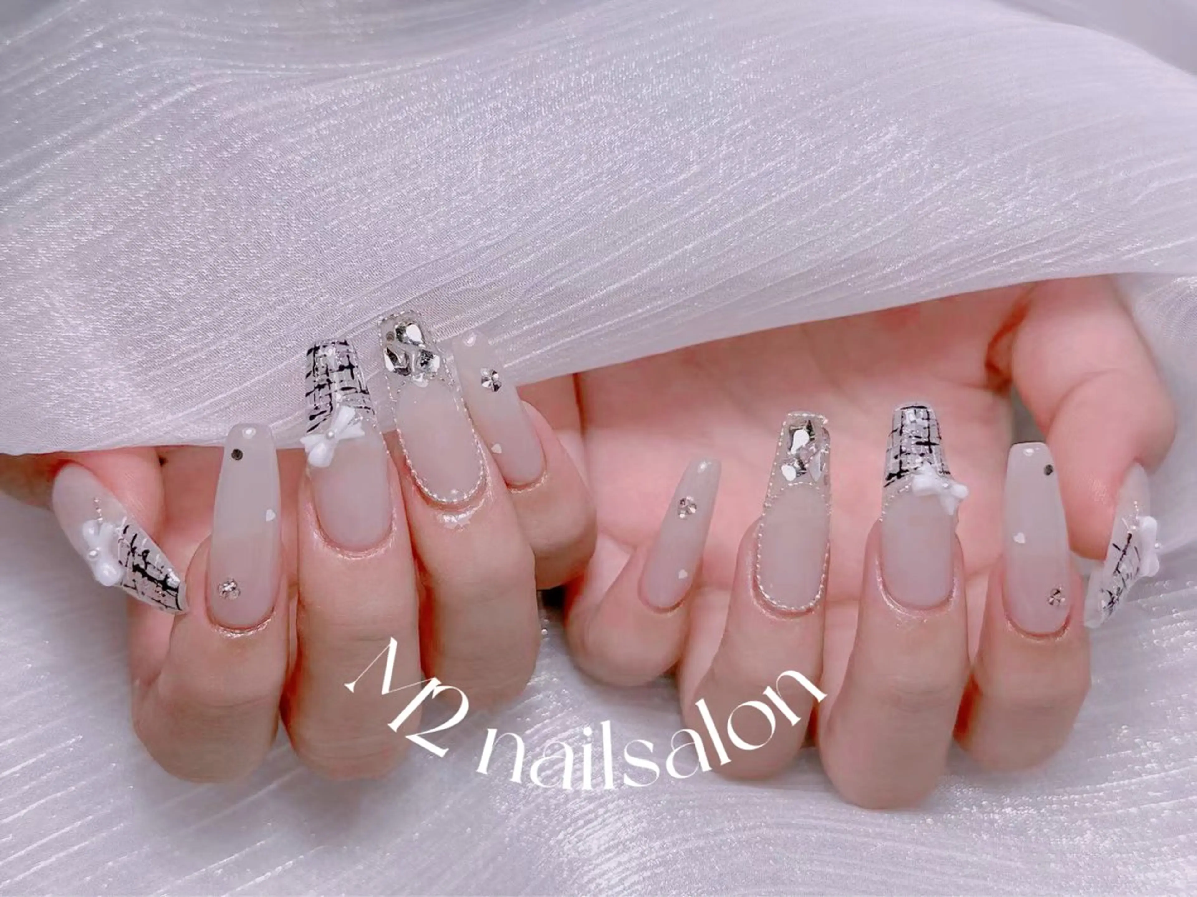 ネイル 長さだし専門店 M2　rikaのネイルデザイン