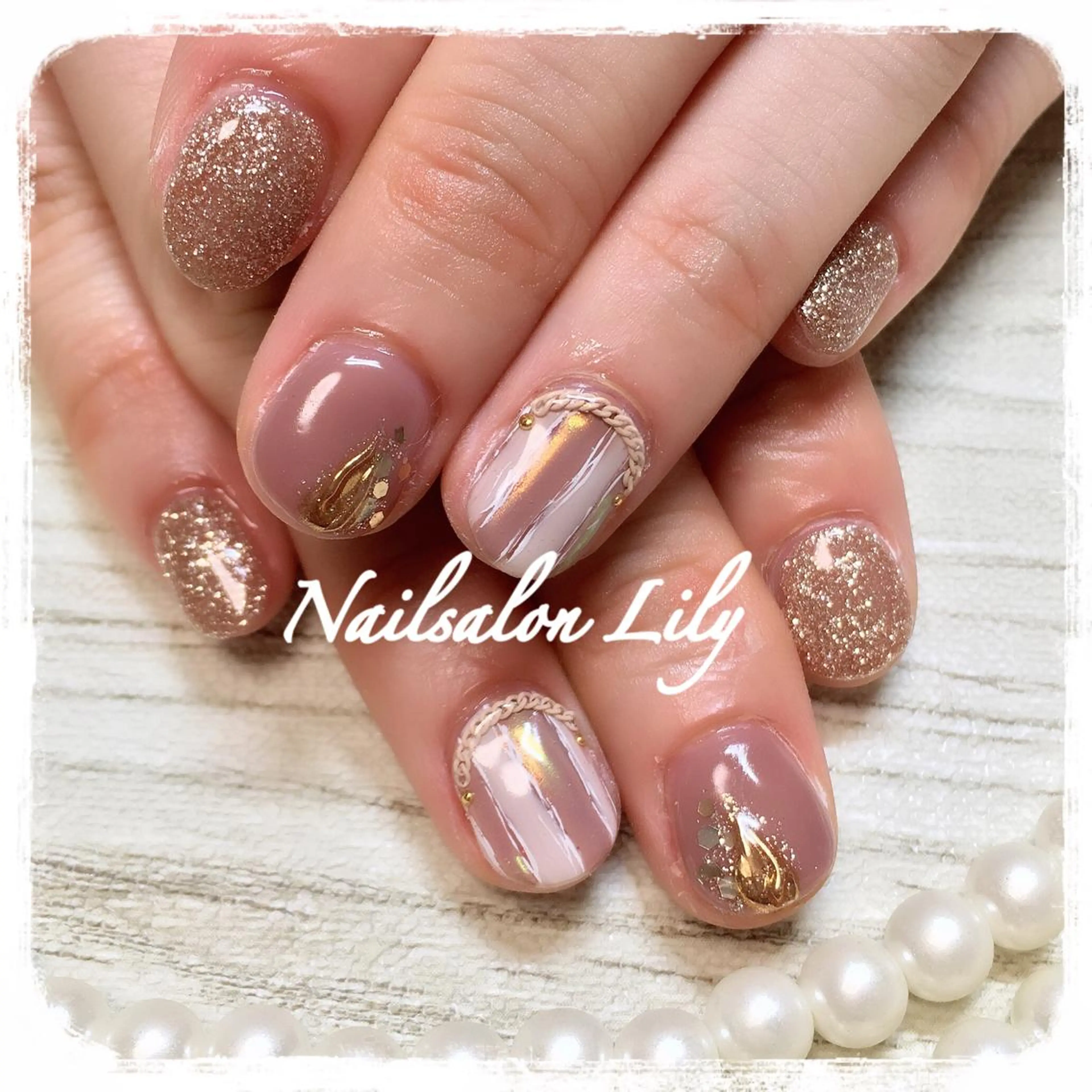 ネイル ニュアンスネイル ハンドネイル Nailsalon Lilyのネイルデザイン