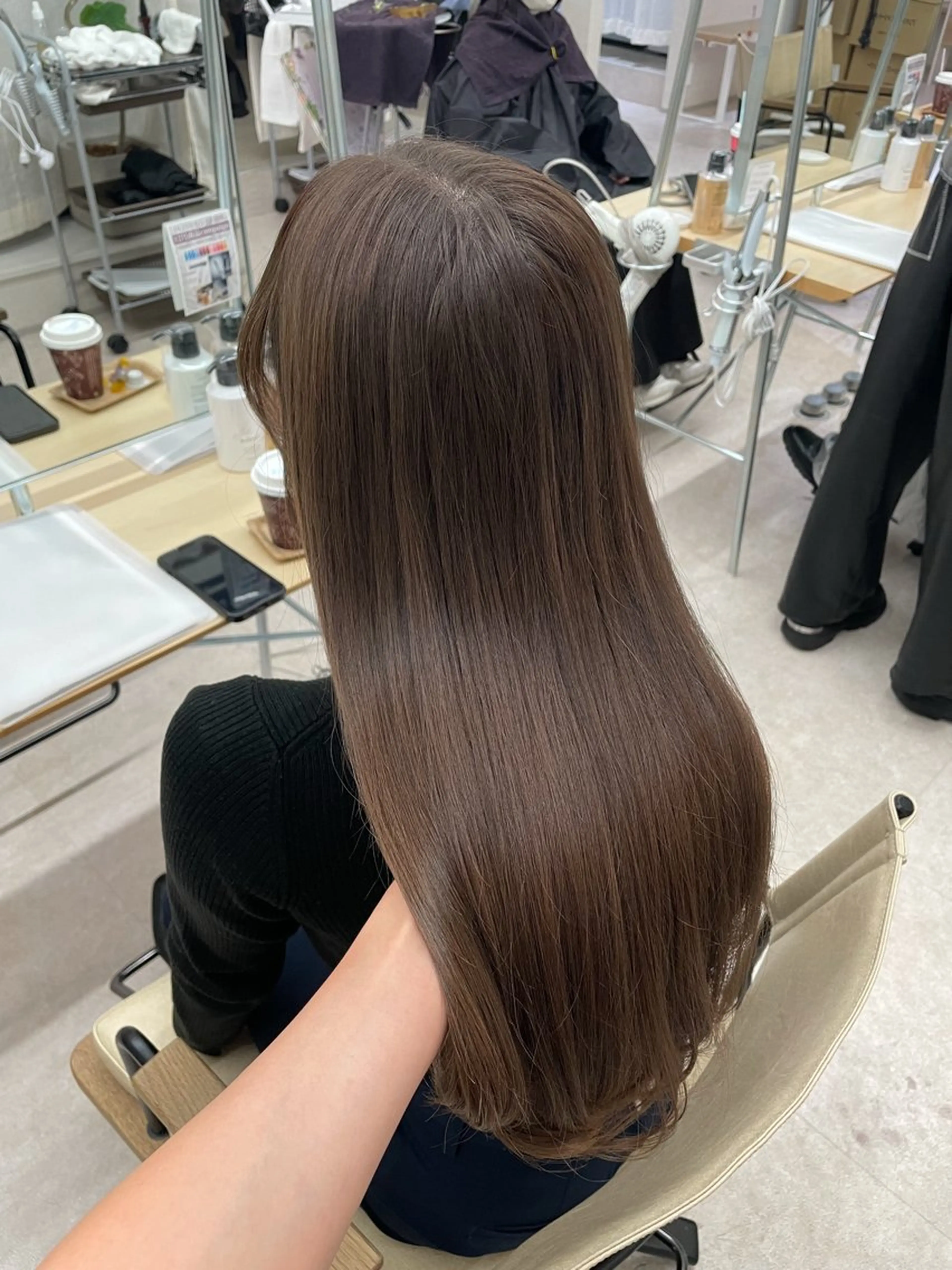 【12月限定🎅🏻🎄】透明感カラー➕似合わせカット➕うる艶コーティングトリートメントの写真