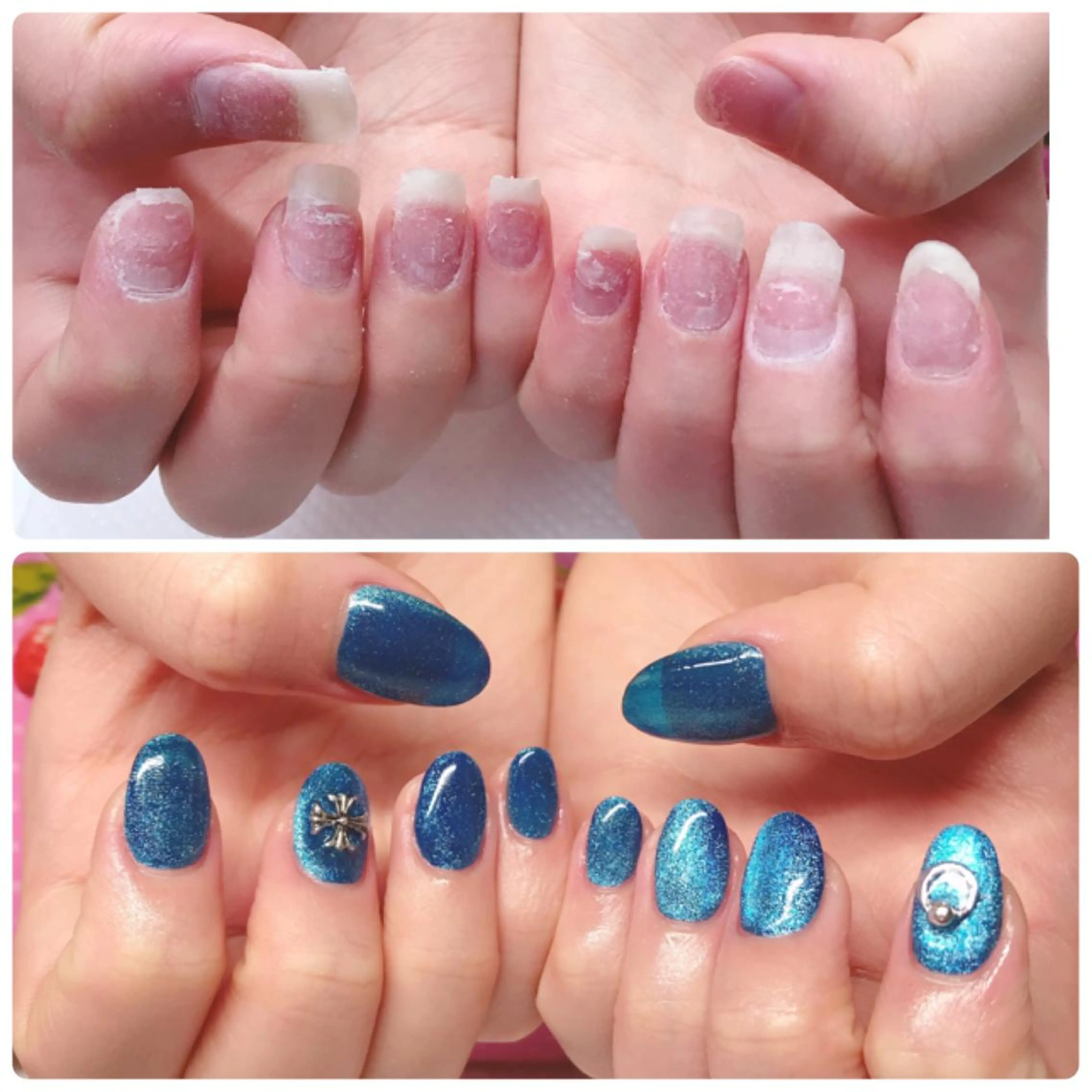 ネイル ハンドネイル フットネイル 深爪を断らない スカルプ高評価店のネイルデザイン