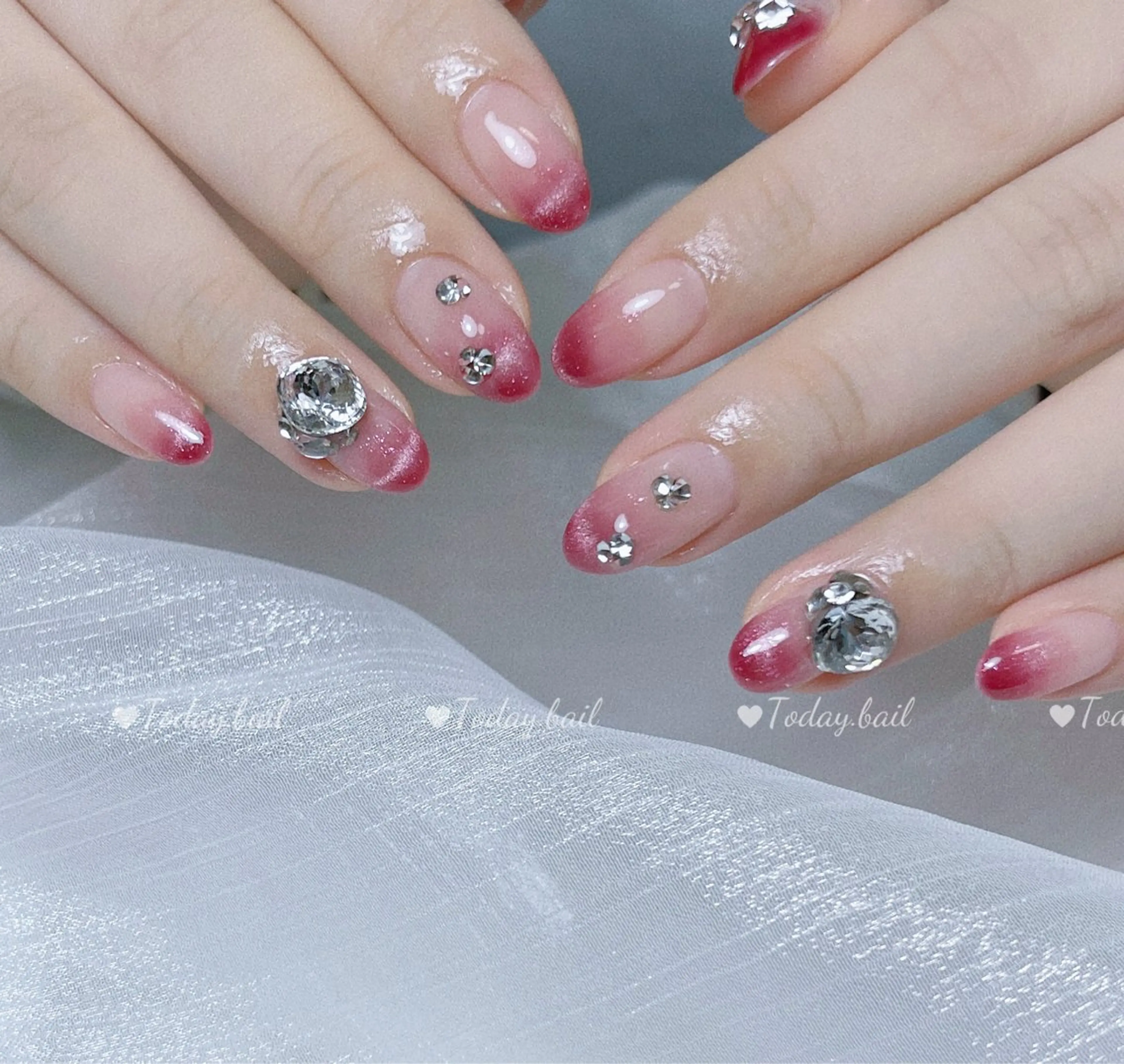 ネイル ハンドネイル 🎀Today nail💅のネイルデザイン