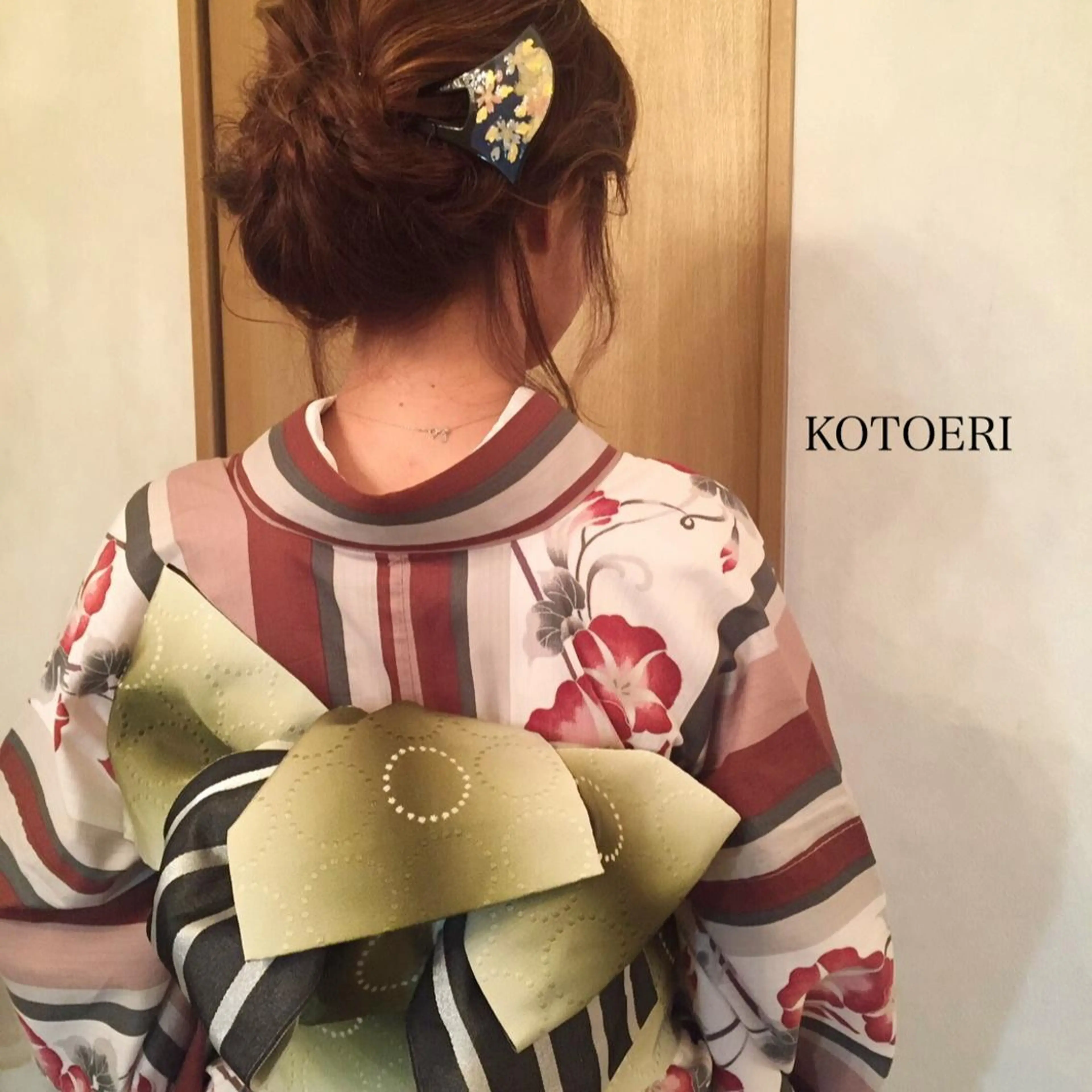 浴衣着付けの写真