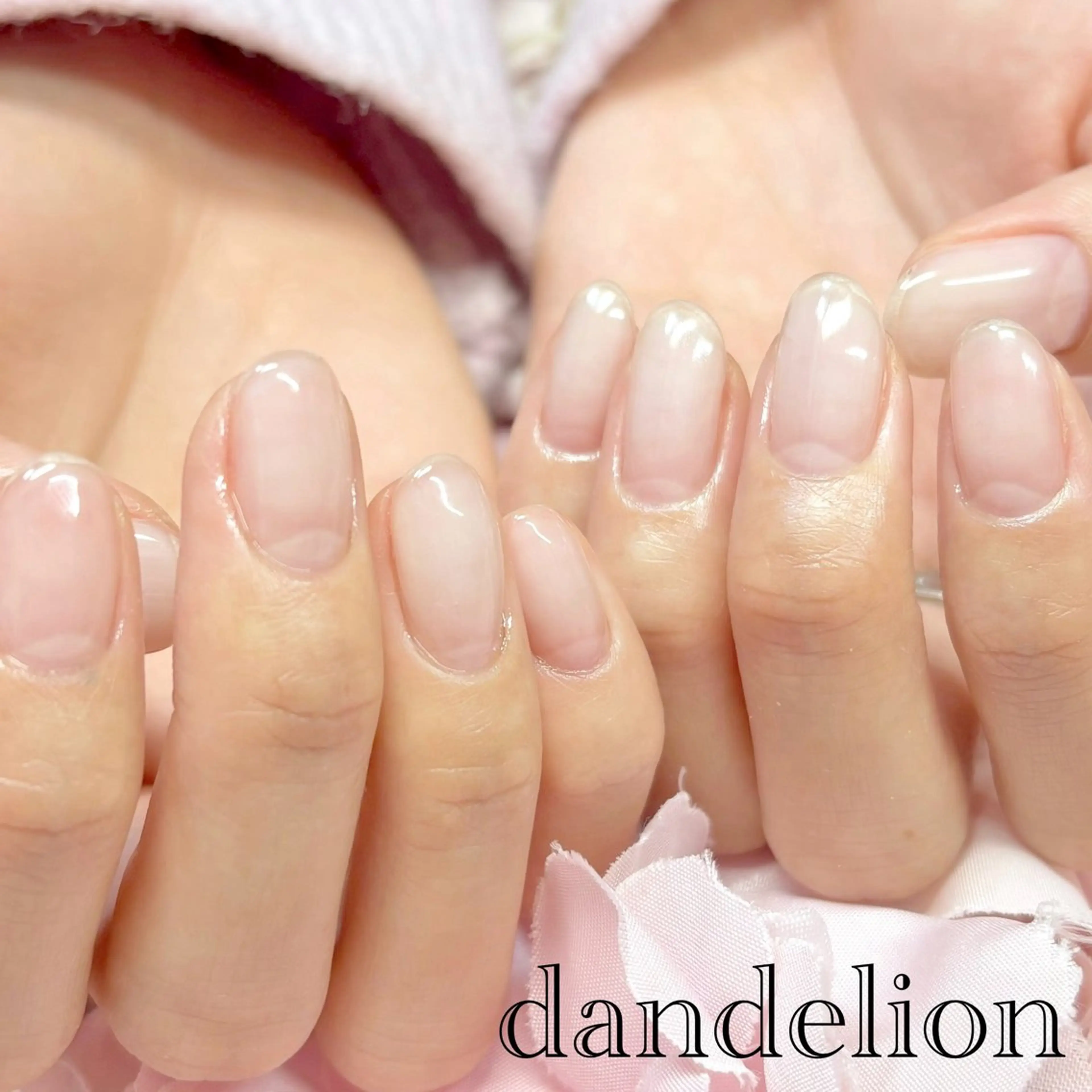 ネイル ハンドネイル ハンドケア dandelion ダンデライオンのネイルデザイン