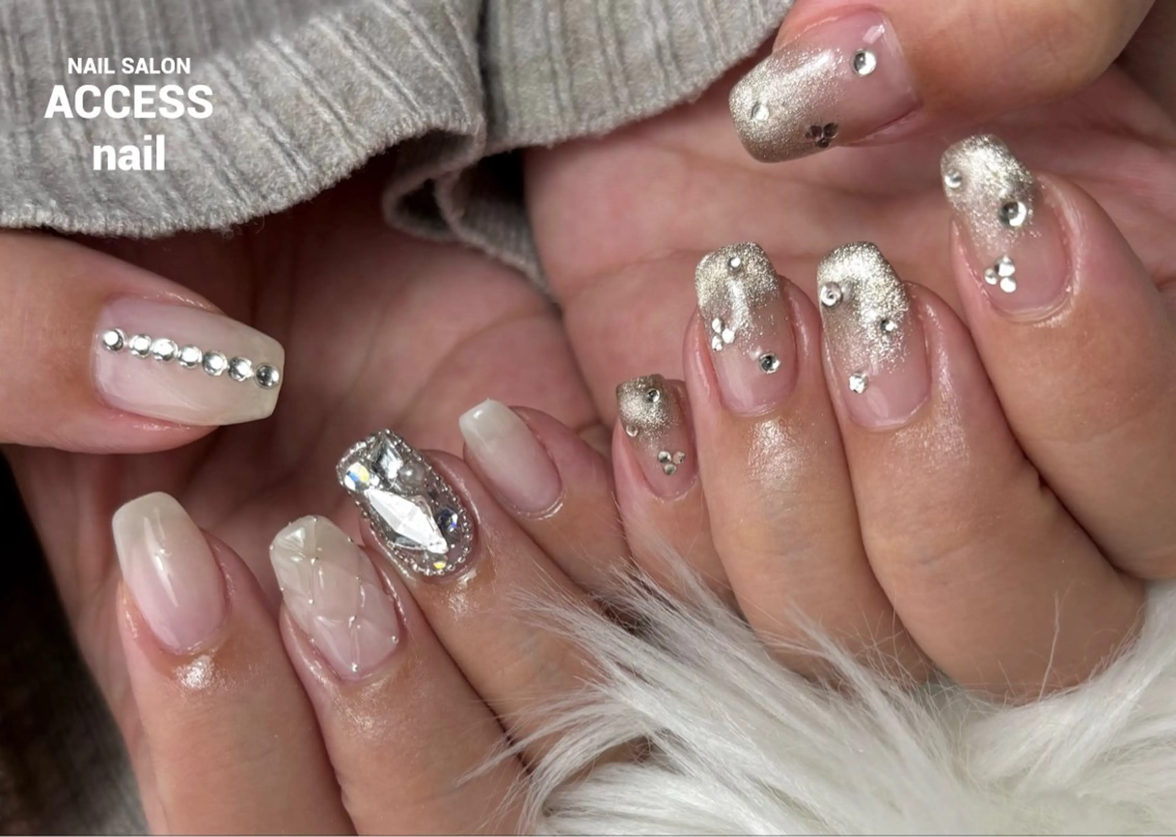 ネイル ハンドネイル access nailのネイルデザイン