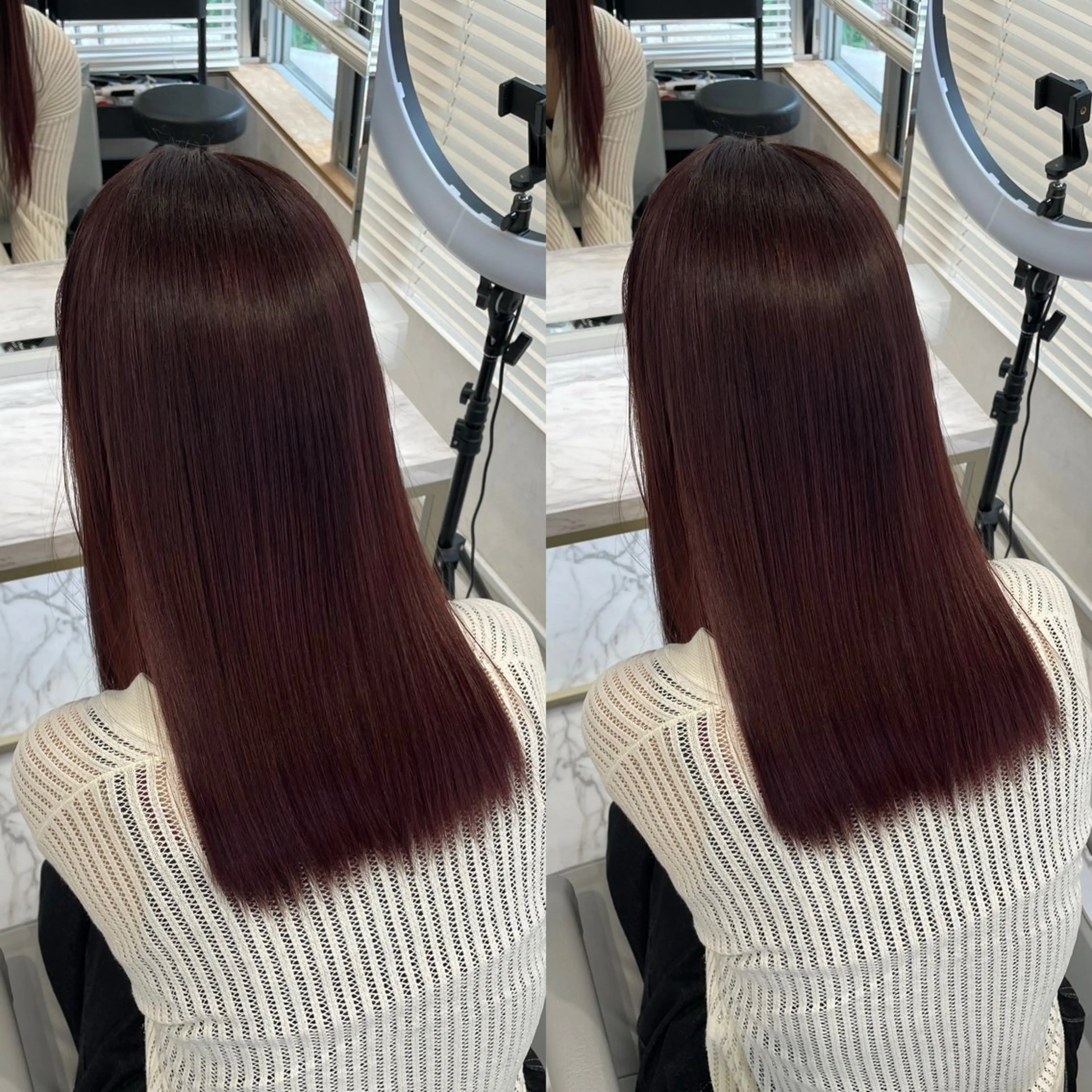 💍ダメージレスケアカラー＆業界最高峰髪質改善ULTOWAトリートメント💍の写真