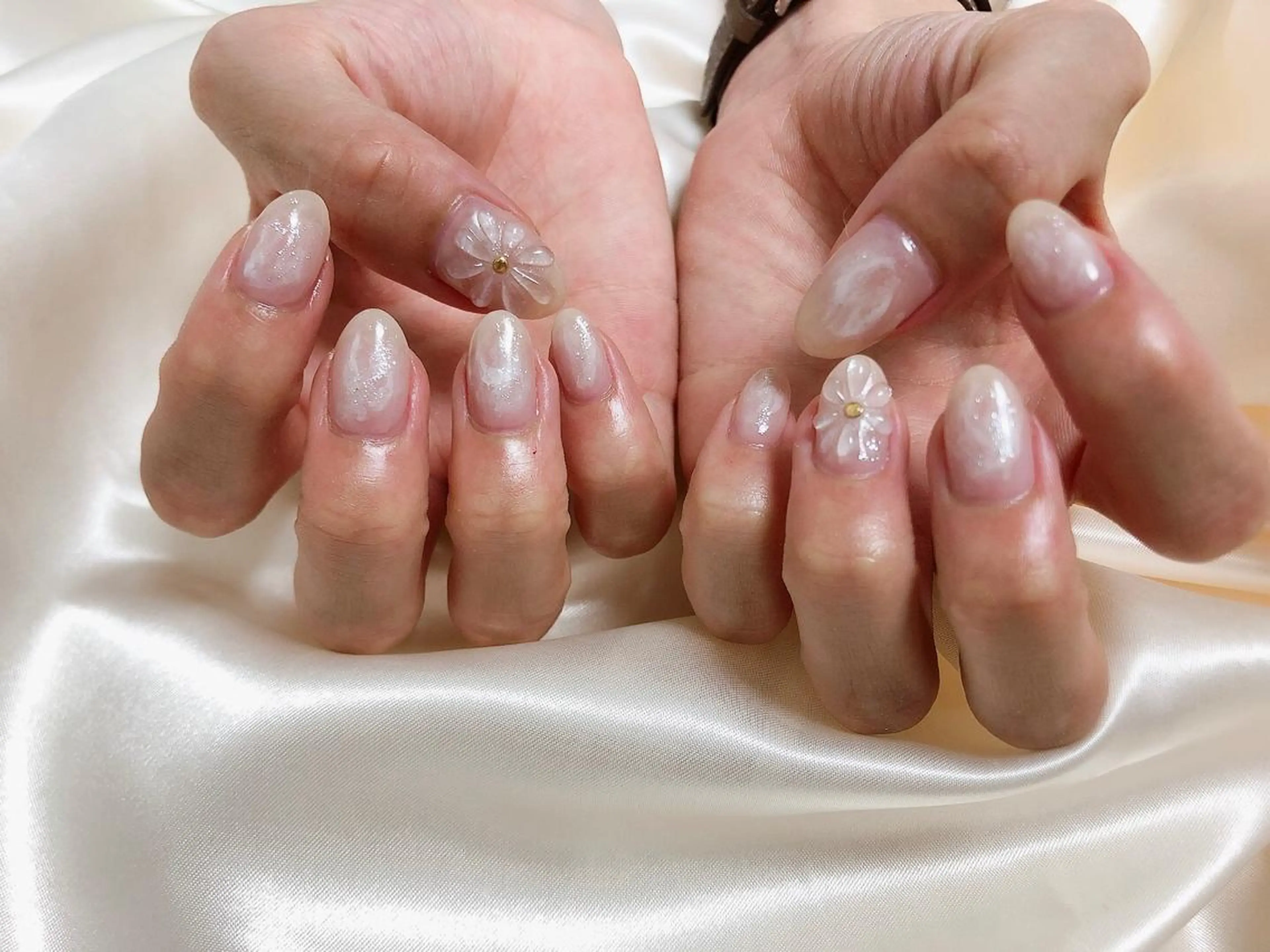 ネイル ぷっくりネイル 夏ネイル kiki nail 二子玉川のネイルデザイン