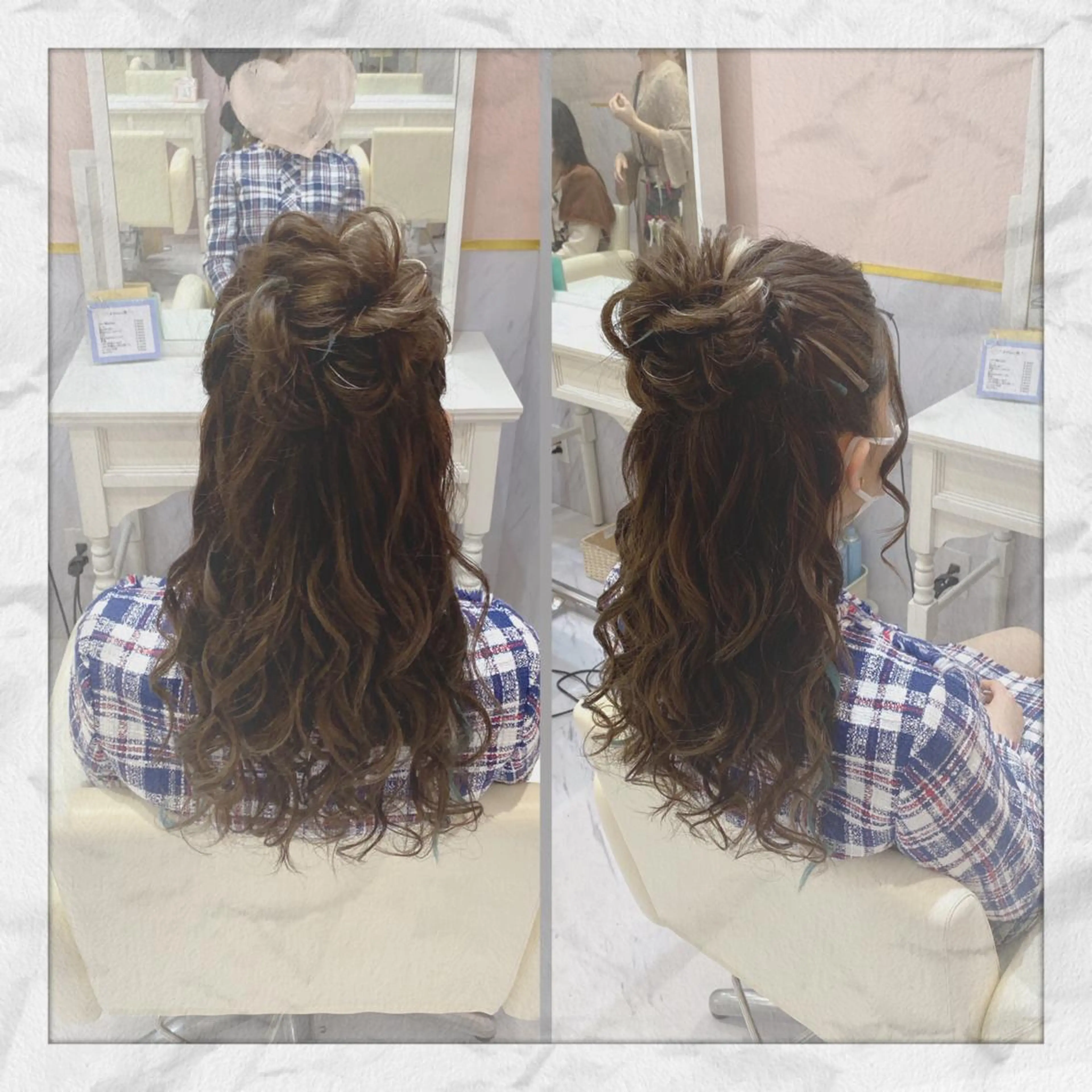 ロング ヘアアレンジ ヘアセット ヘアセット/着付け 𓇼 松本 夏美𓇼のヘアスタイル