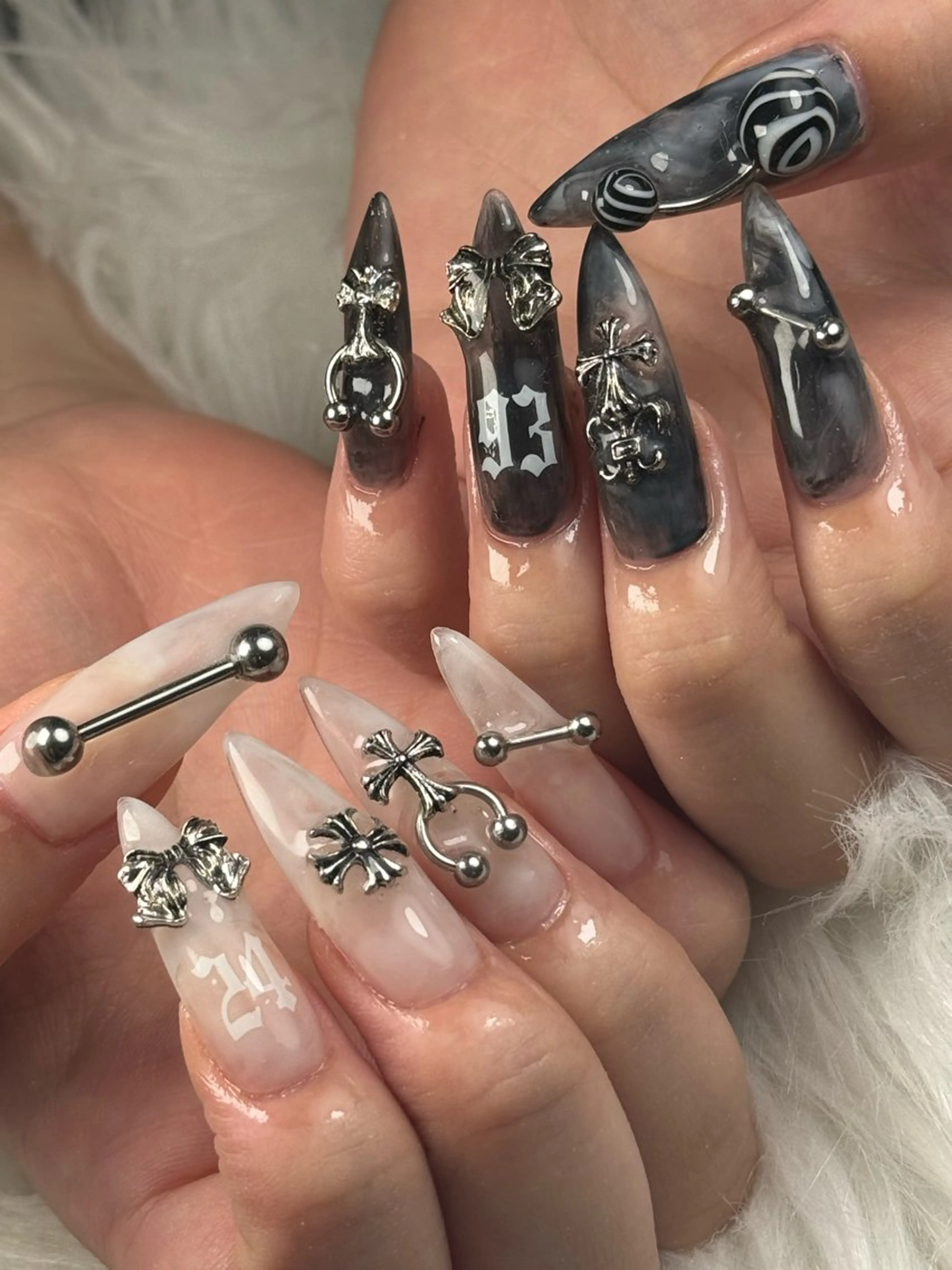 ネイル ハンドネイル Nail Salon L'arc所属・💊大阪/心斎橋 moni🧠のネイルデザイン