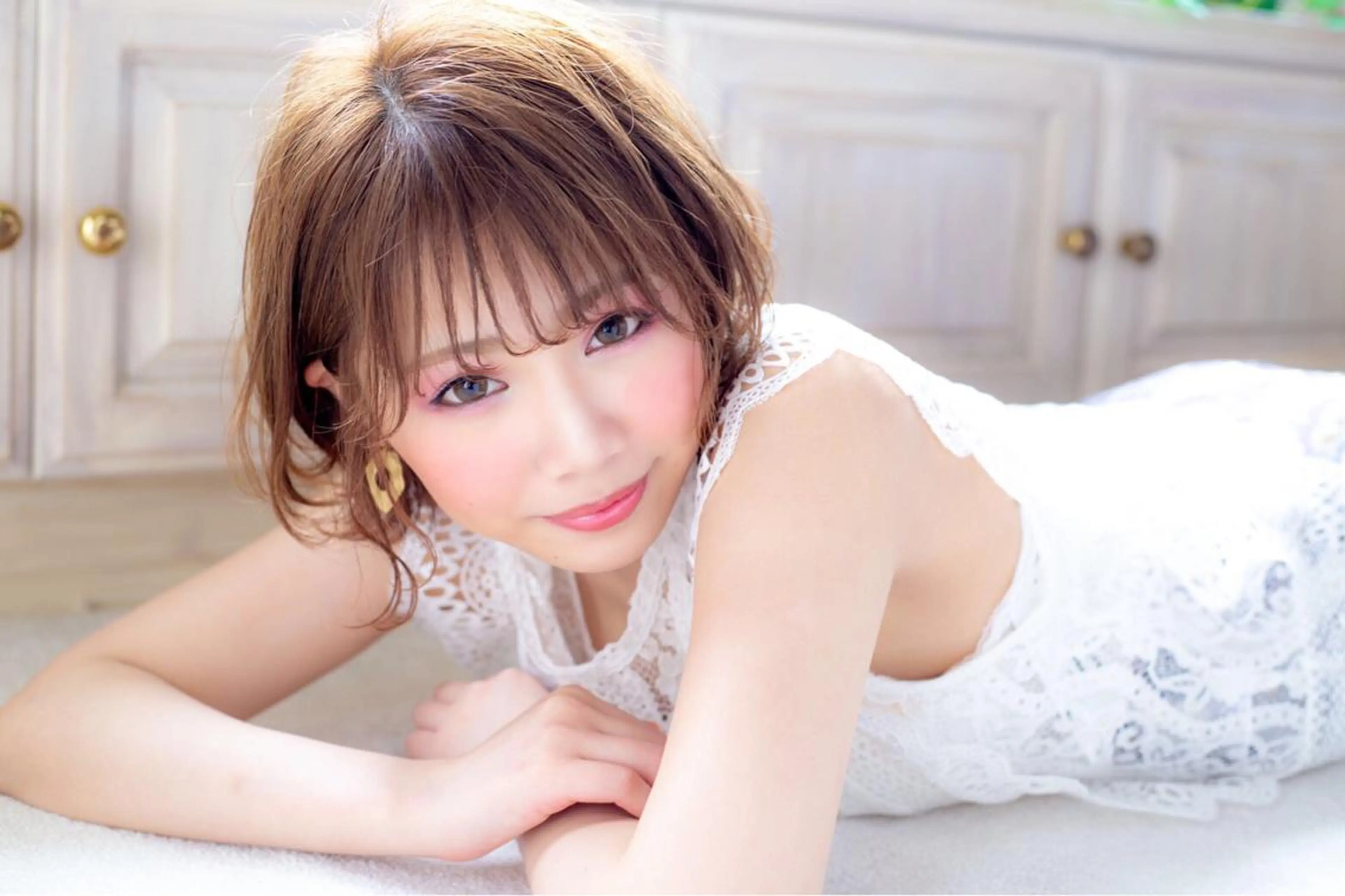 🌹人気No.2!透明感カラー&髪質改善ハホニコトリートメント&プロのコテ巻きの写真