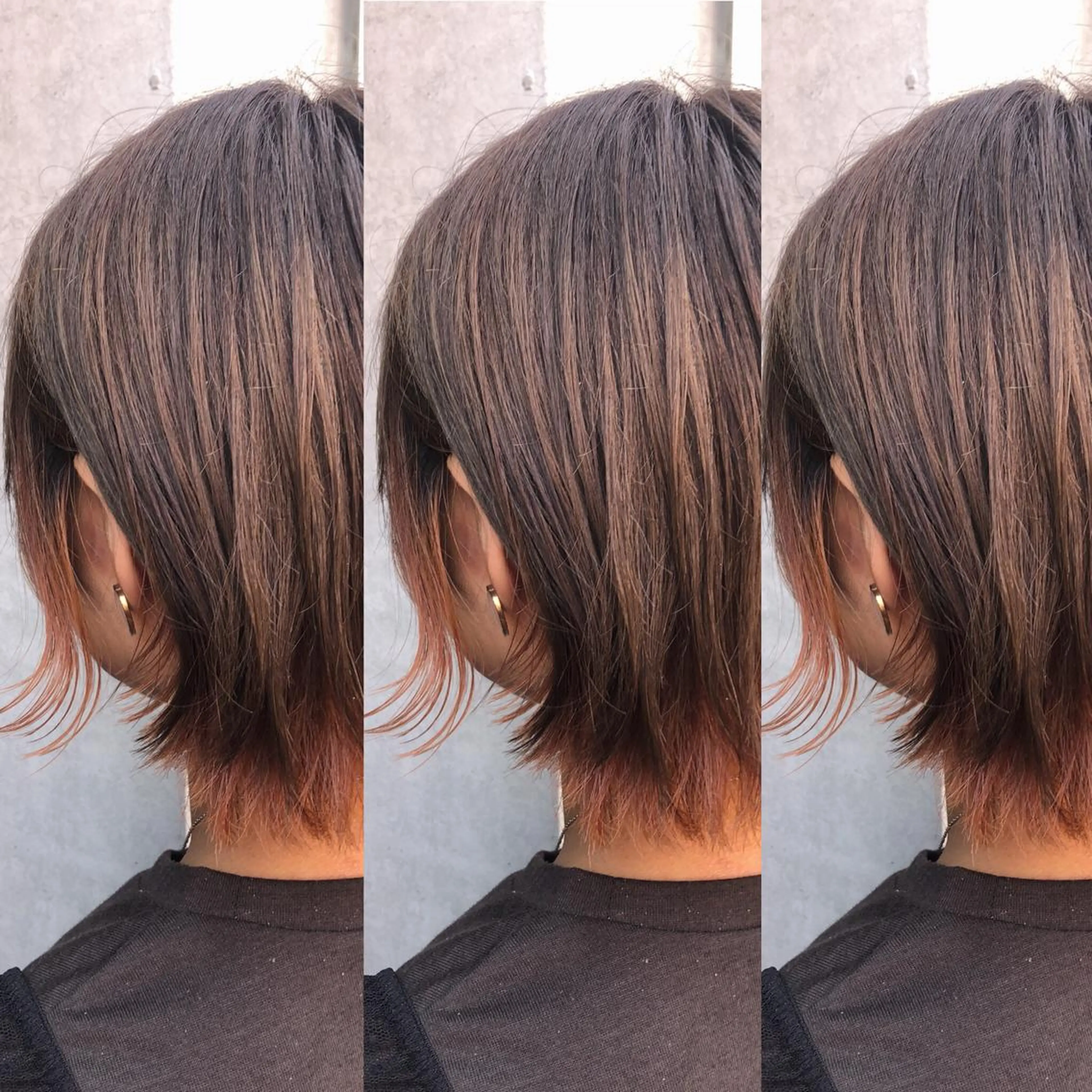 ショート カラー パーマ ヘアアレンジ 脱白髪染め特化GBG 自由が丘所属・【白髪ぼかし 専門GBG】自由が丘のヘアスタイル