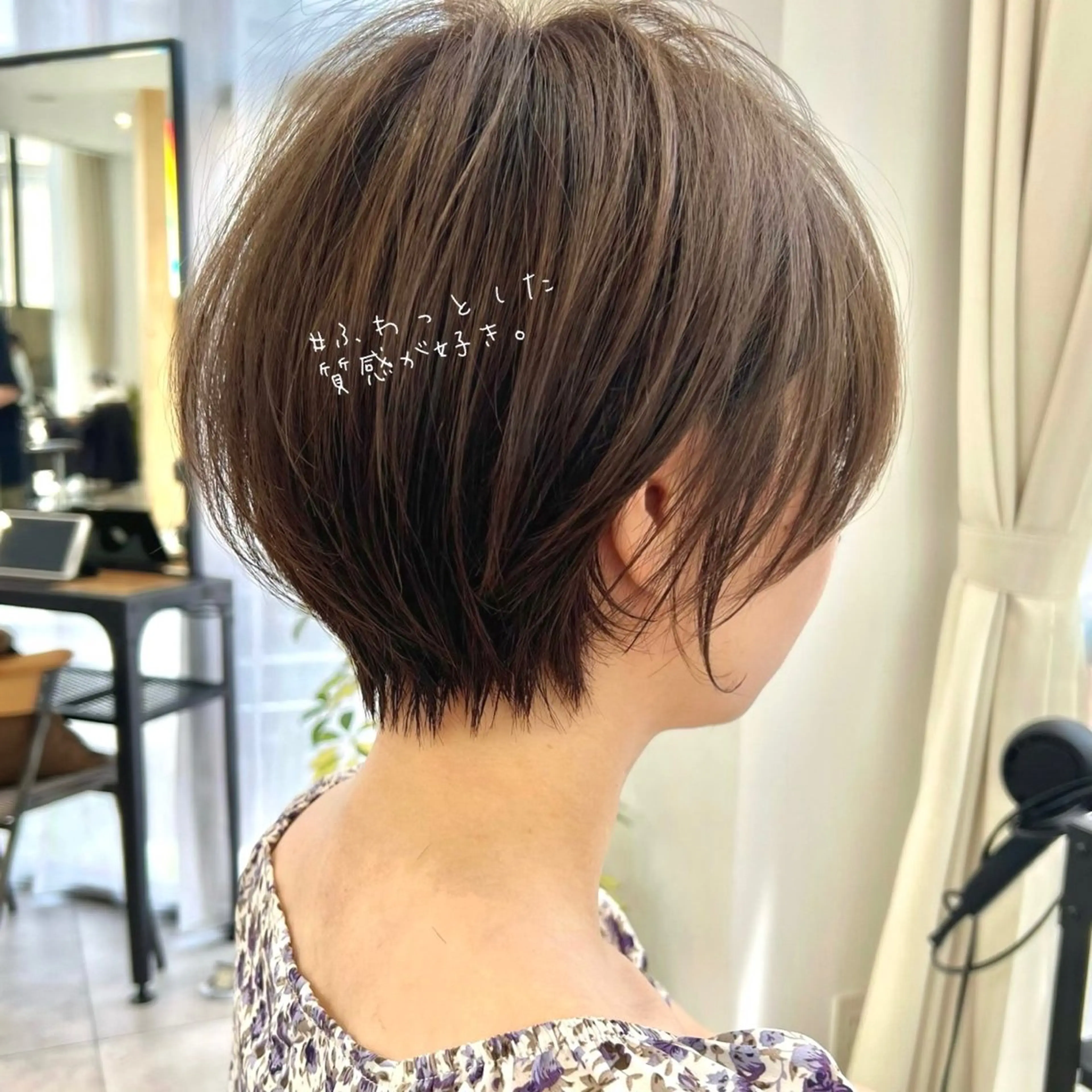 ショート カラー ショートボブ ボブ ショートヘア カット salowin神戸三宮suite所属・工藤 貫多のヘアスタイル