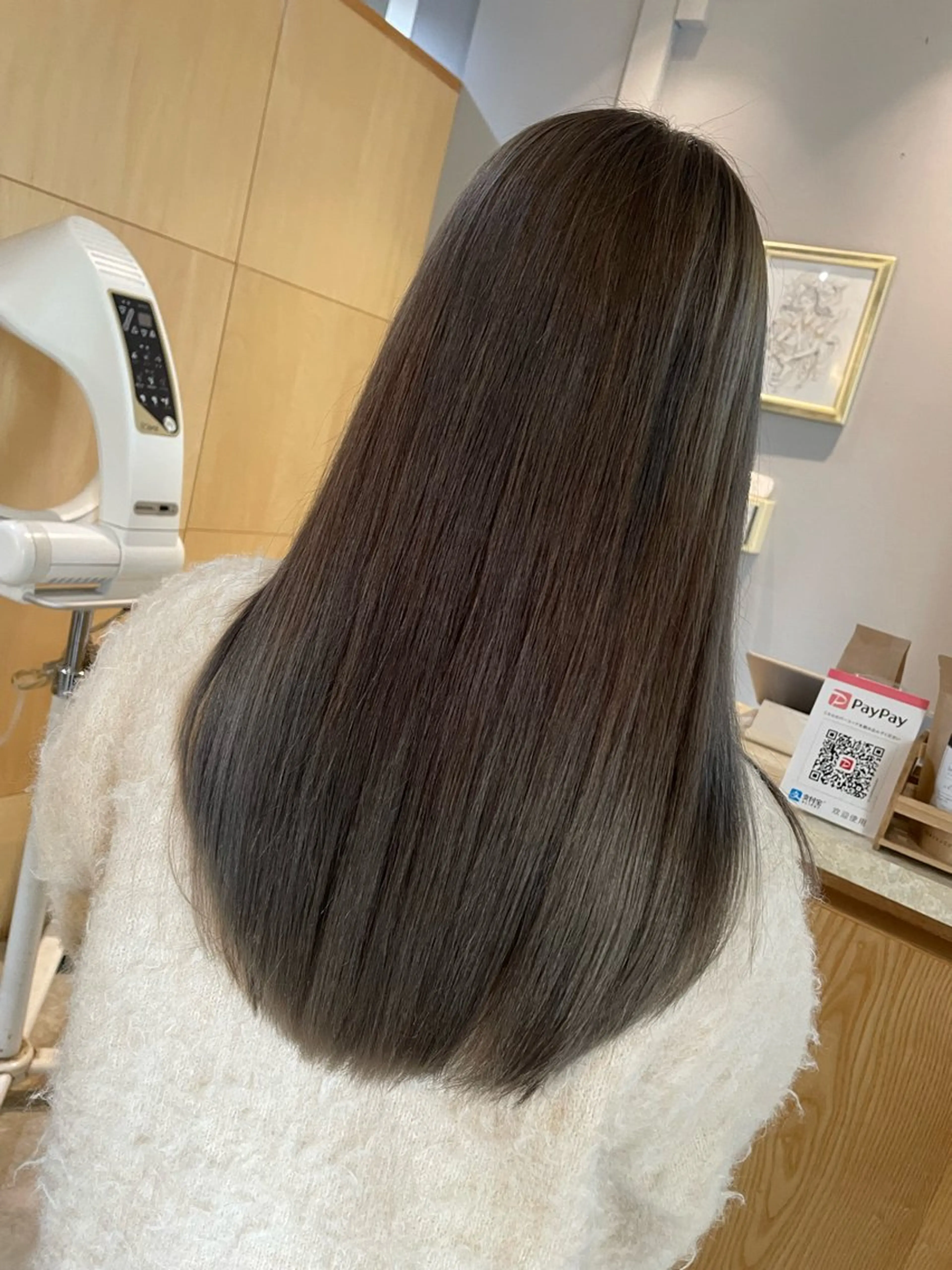 🌸カット＋ダメージレスカラー＋LAケラチンハリウッドトリートメント🌸の写真