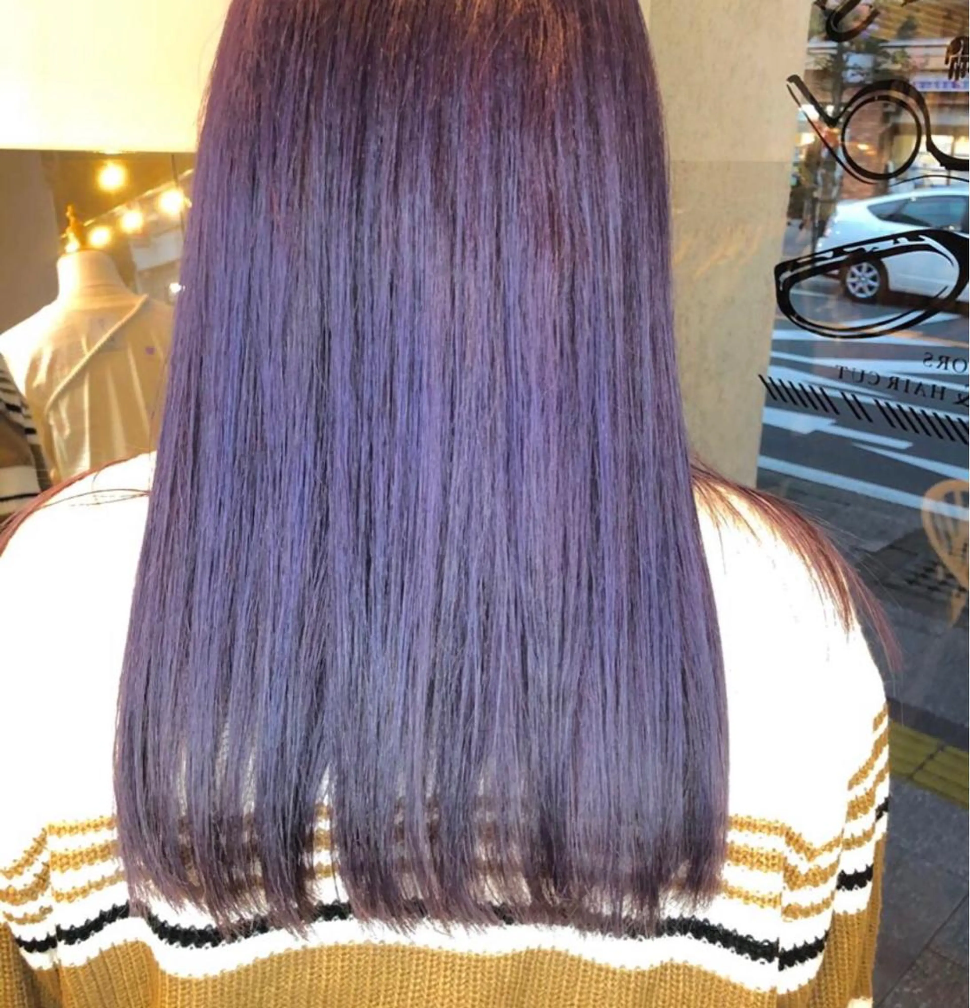 ロング カラー ラベンダーカラー CoCooN minamiのヘアスタイル