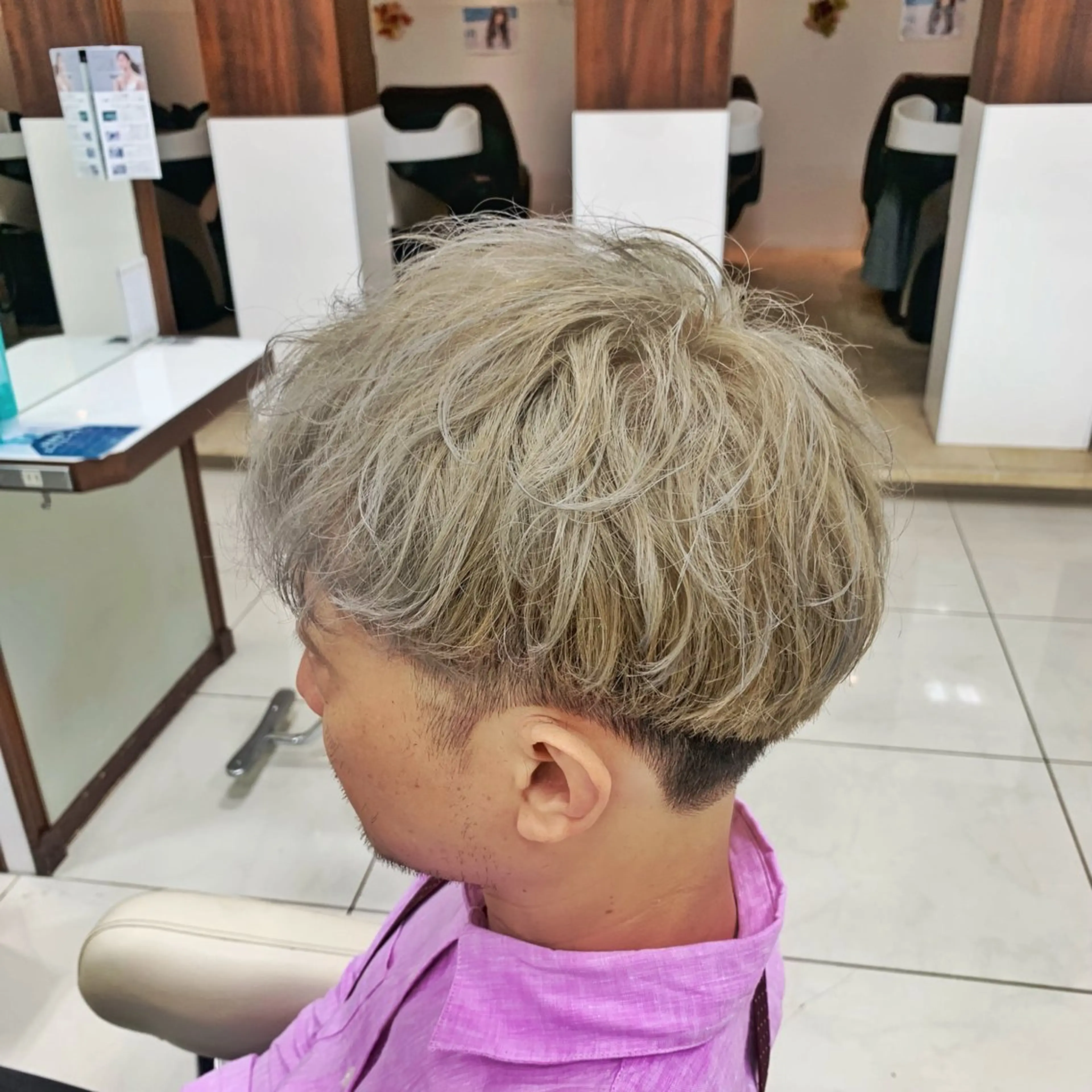 ショート カラー メンズ 店舗指名No.1 吉岡　弘のヘアスタイル