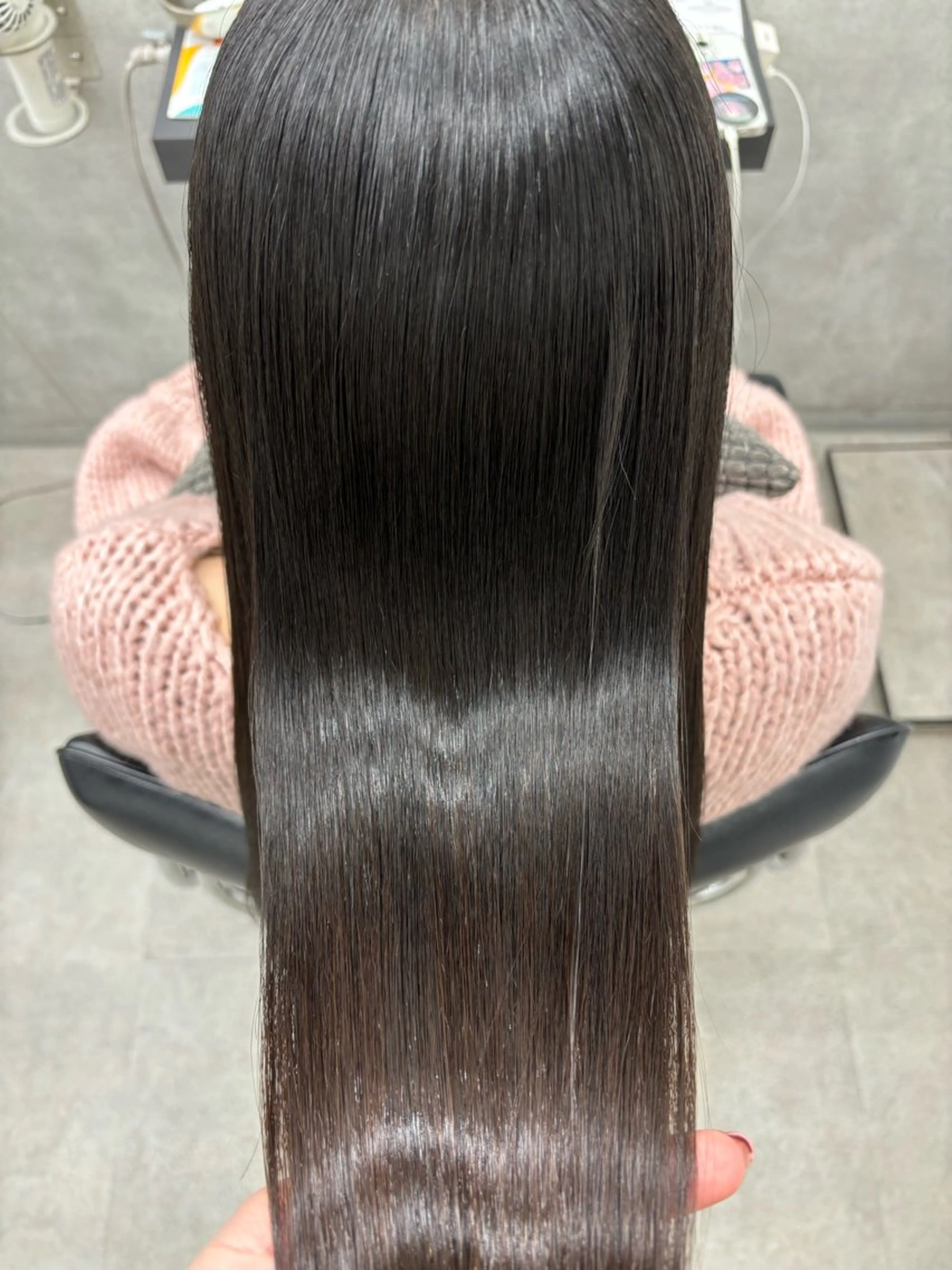 ロング カラー 髪質改善 縮毛矯正 トリートメント 巻ける縮毛矯正🌸 勝倉　麗のヘアスタイル