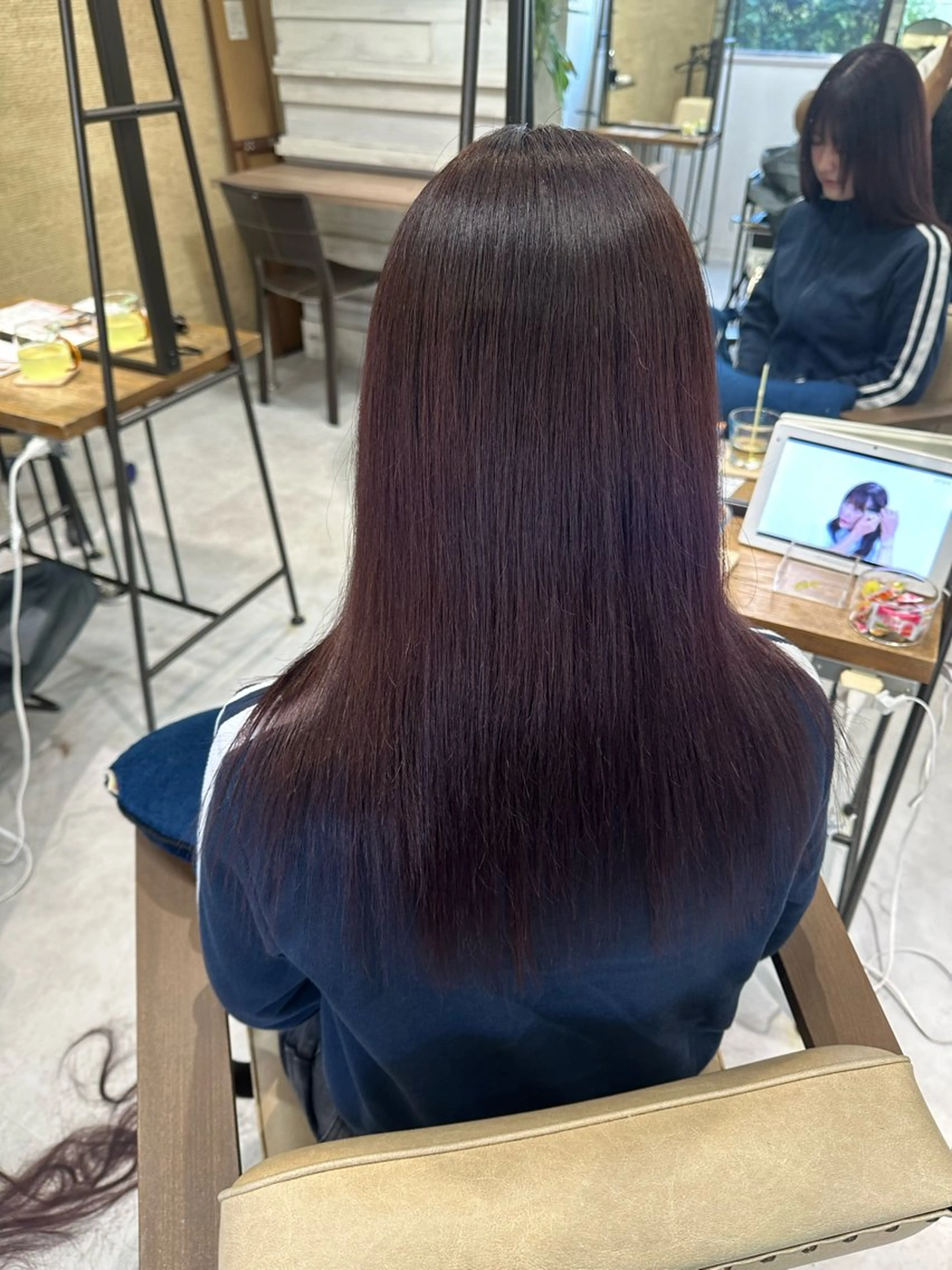 セミロング カラー ヘアカラー トリートメント 髪質改善AUSTIN登戸所属・野村 一花 / 暖色 カラー / Wカラーのヘアスタイル