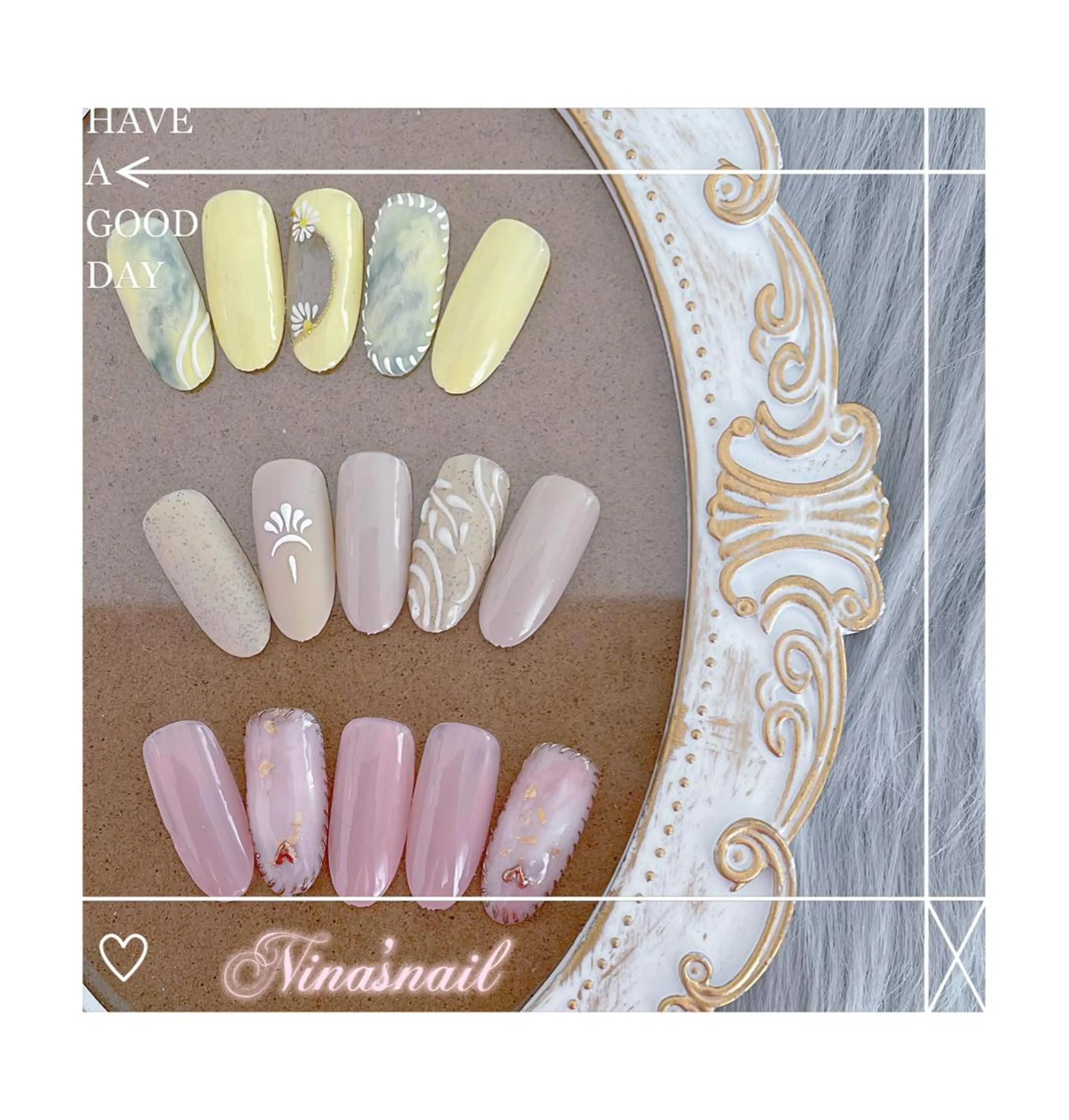 ネイル アートネイル ワンカラーネイル Nina's nailのネイルデザイン