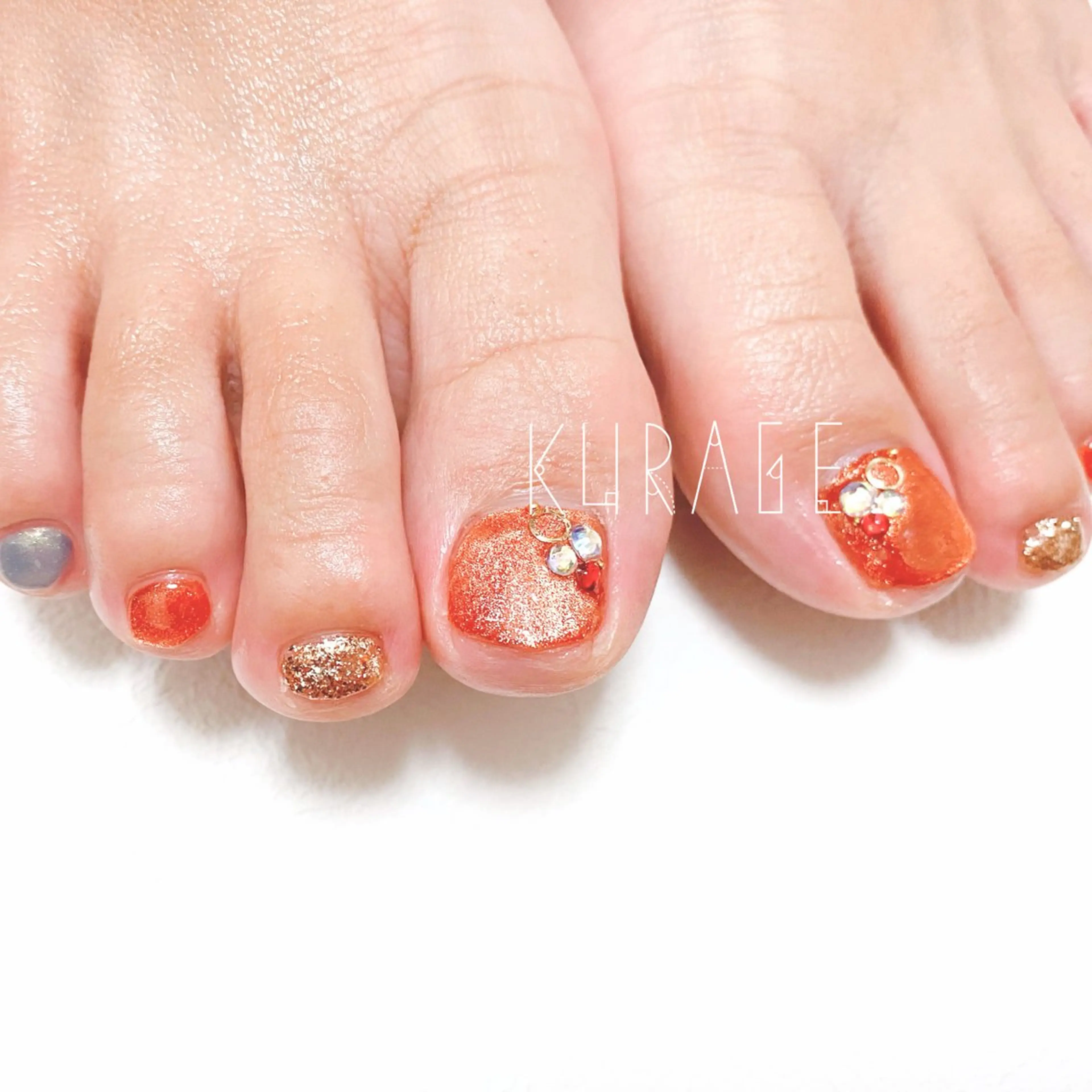 ネイル フットネイル private salon 海月のネイルデザイン