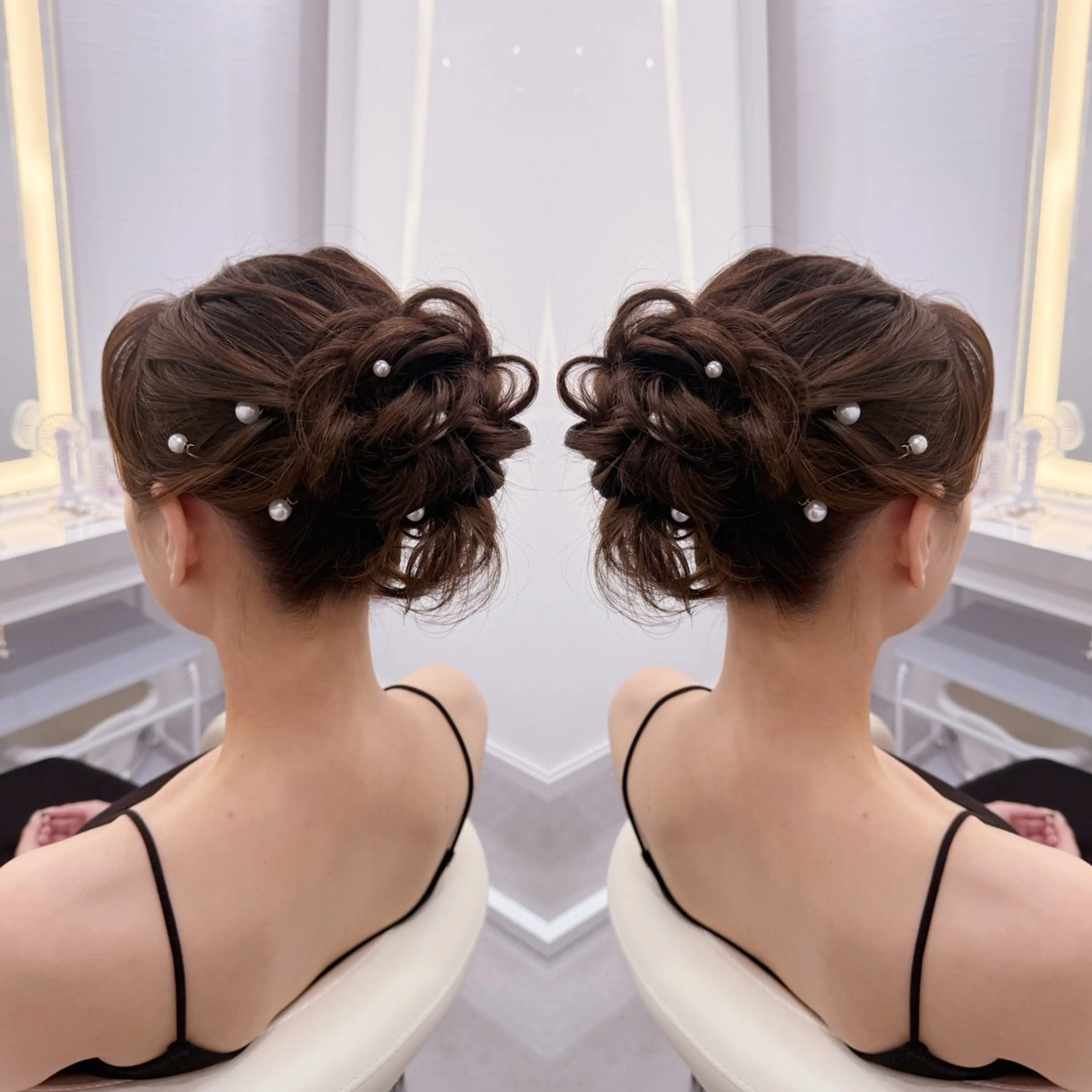 ヘアアレンジ 秋葉原コットン所属・ヘアセット 🤍AIRA🤍のヘアスタイル