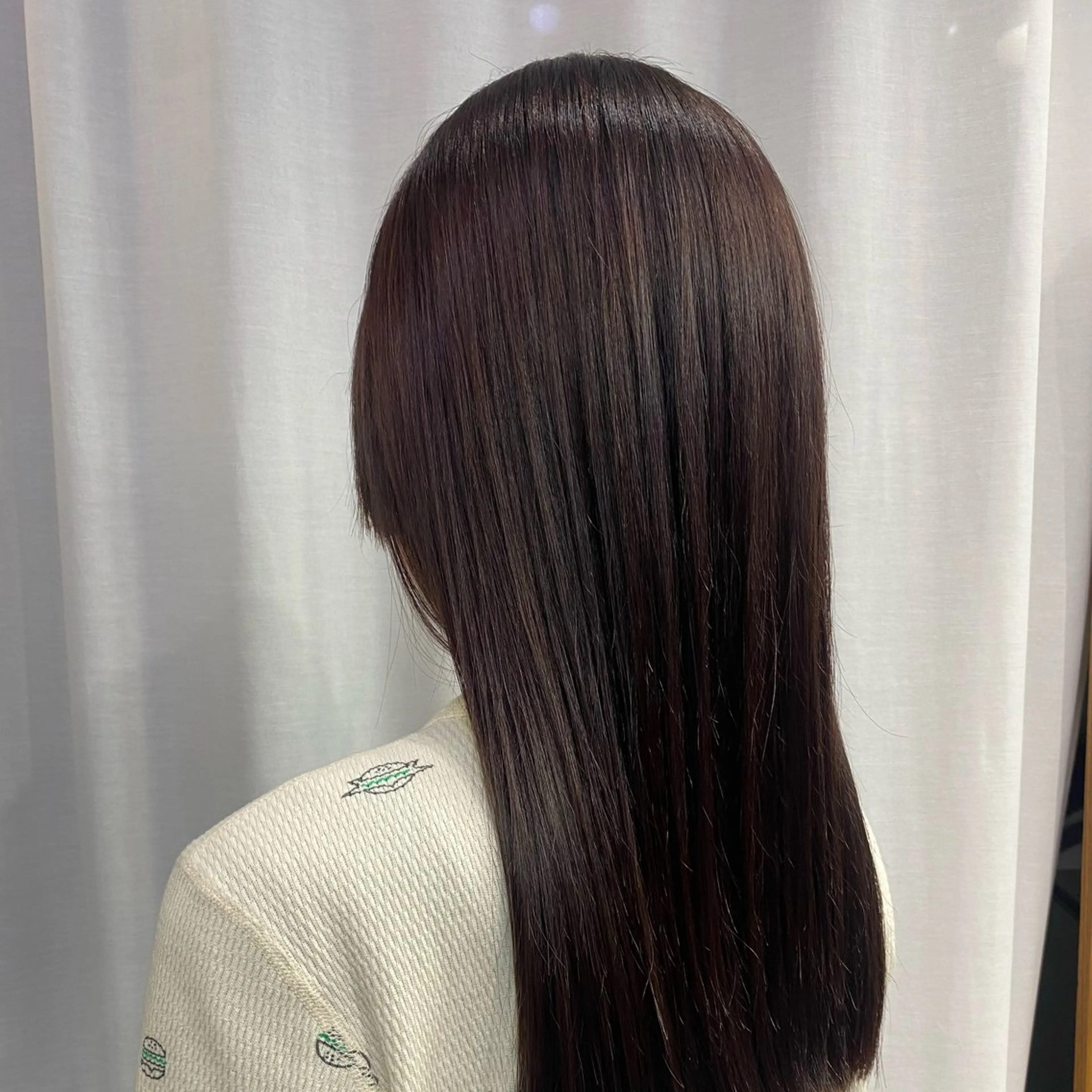 セミロング カラー les baladins du miroir所属・🍃YURI 🍃のヘアスタイル