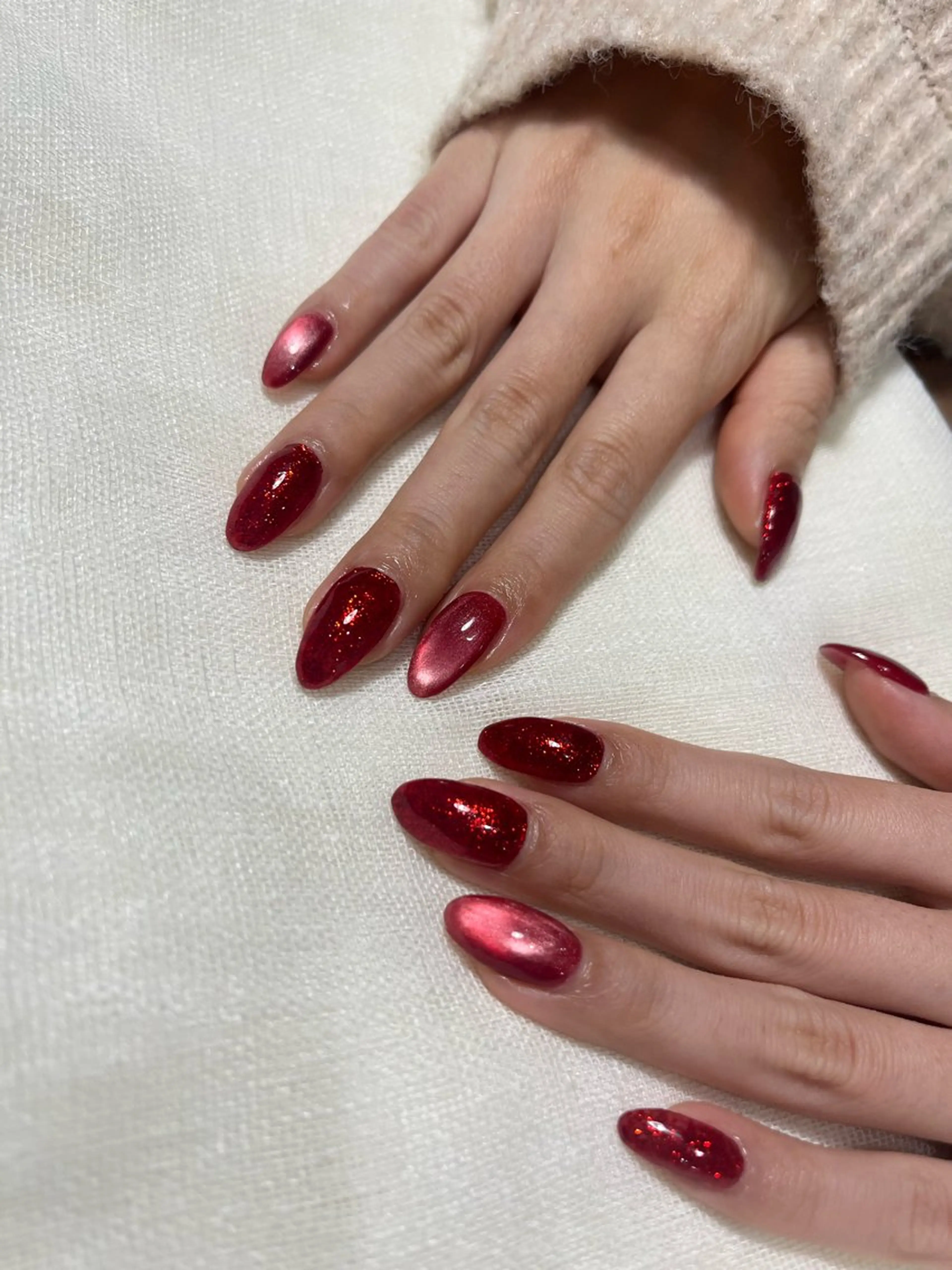 フットネイル:マグネットワンカラー✨の写真