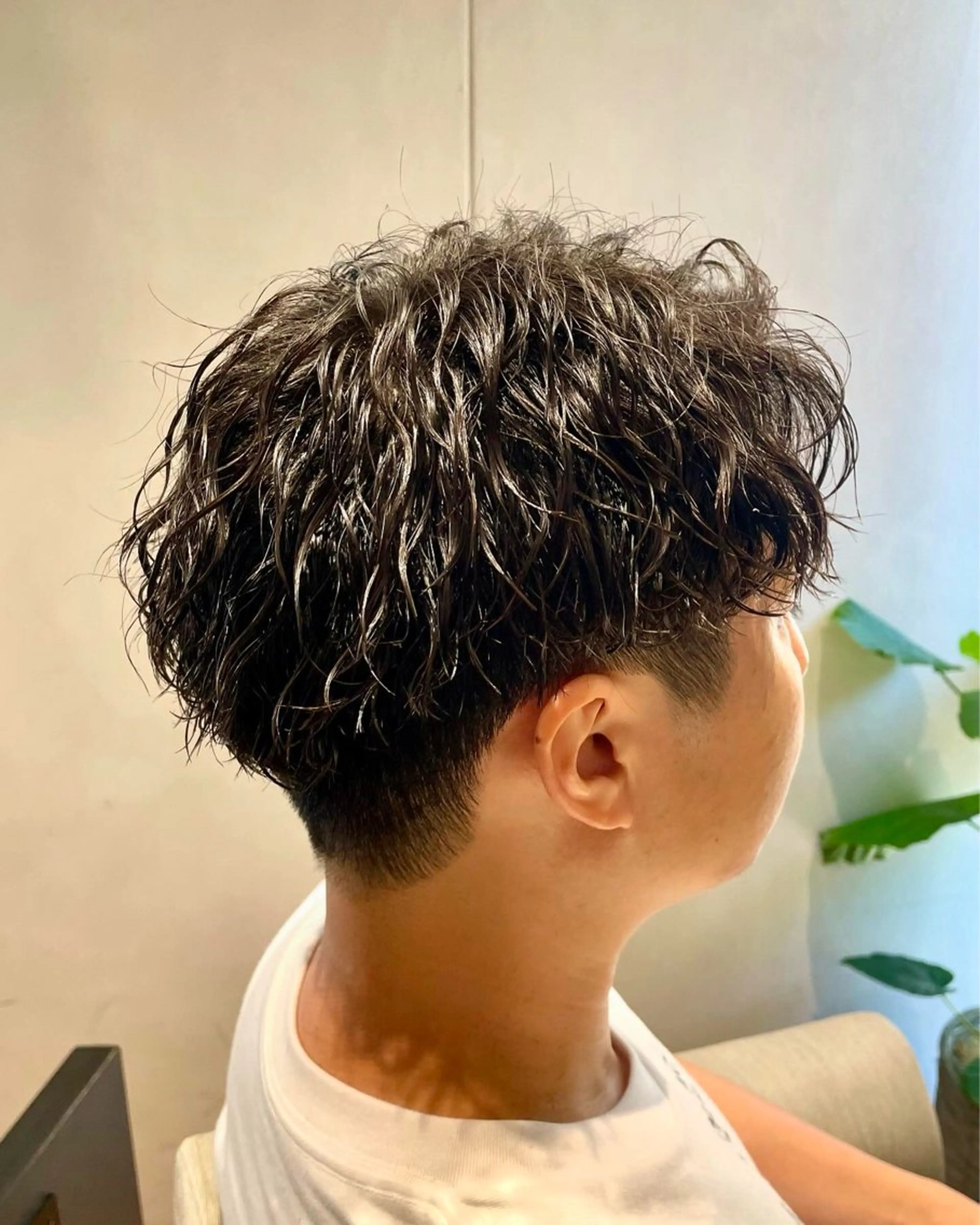 ショート パーマ メンズ サトウ コウキ  メンズのヘアスタイル