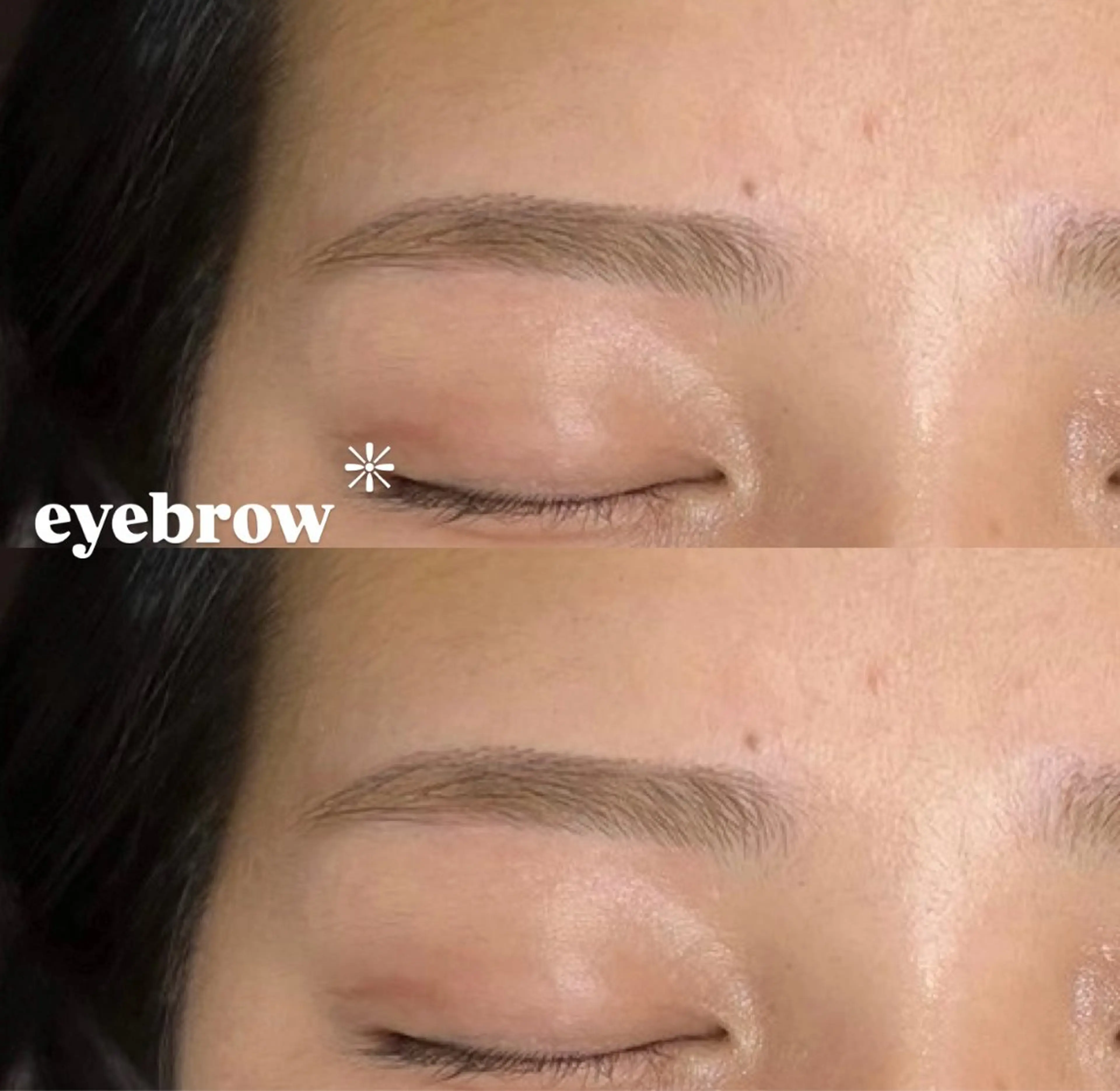 アイブロウ ワックス脱毛 🩶eyelist .raimu🩶のマツエク・マツパデザイン