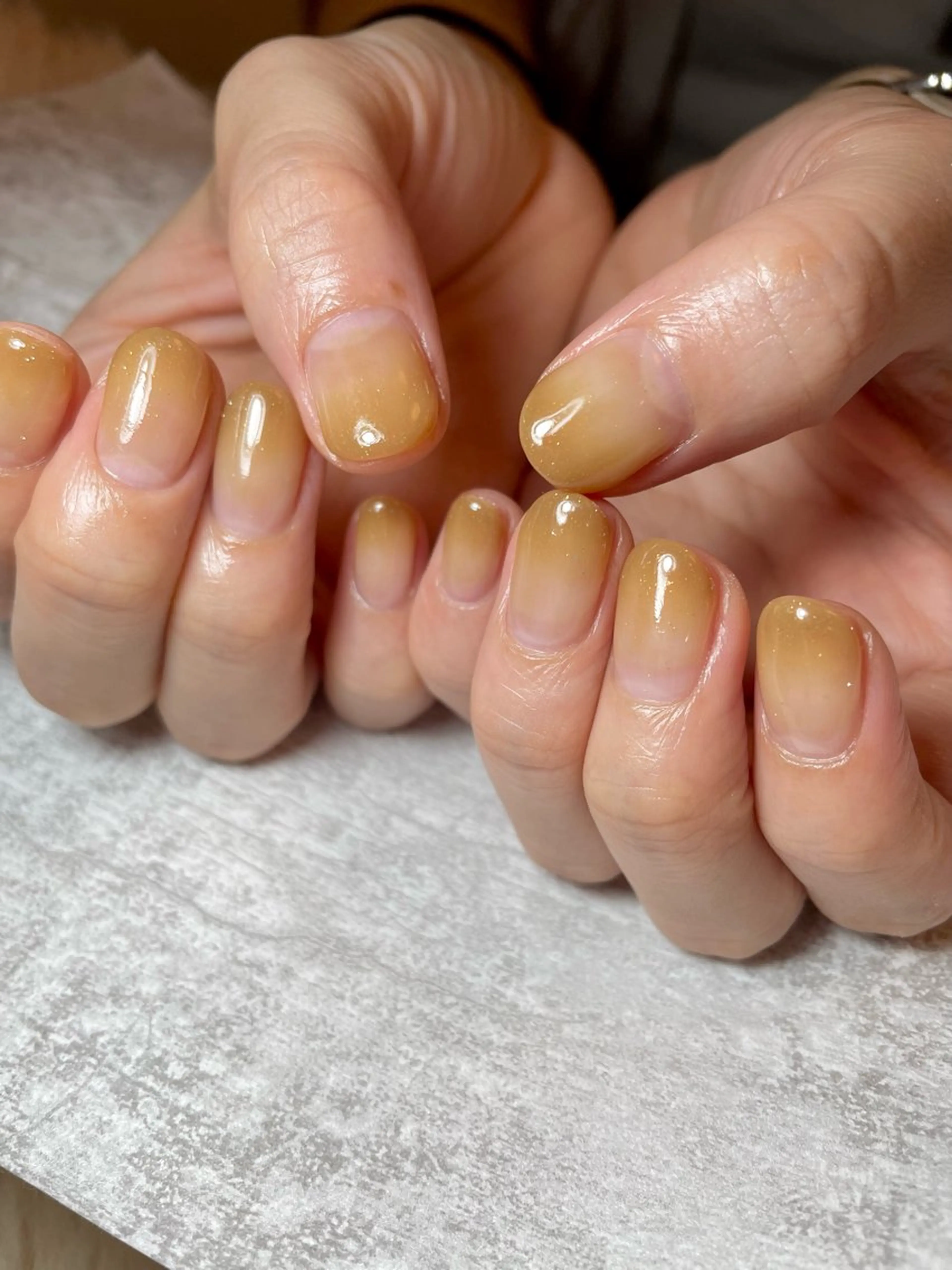 ネイル グラデーション ラメ(グリッター) ラメグラデーション BEAUTY GARDEN 【nail salon unseul】所属・nana .のネイルデザイン