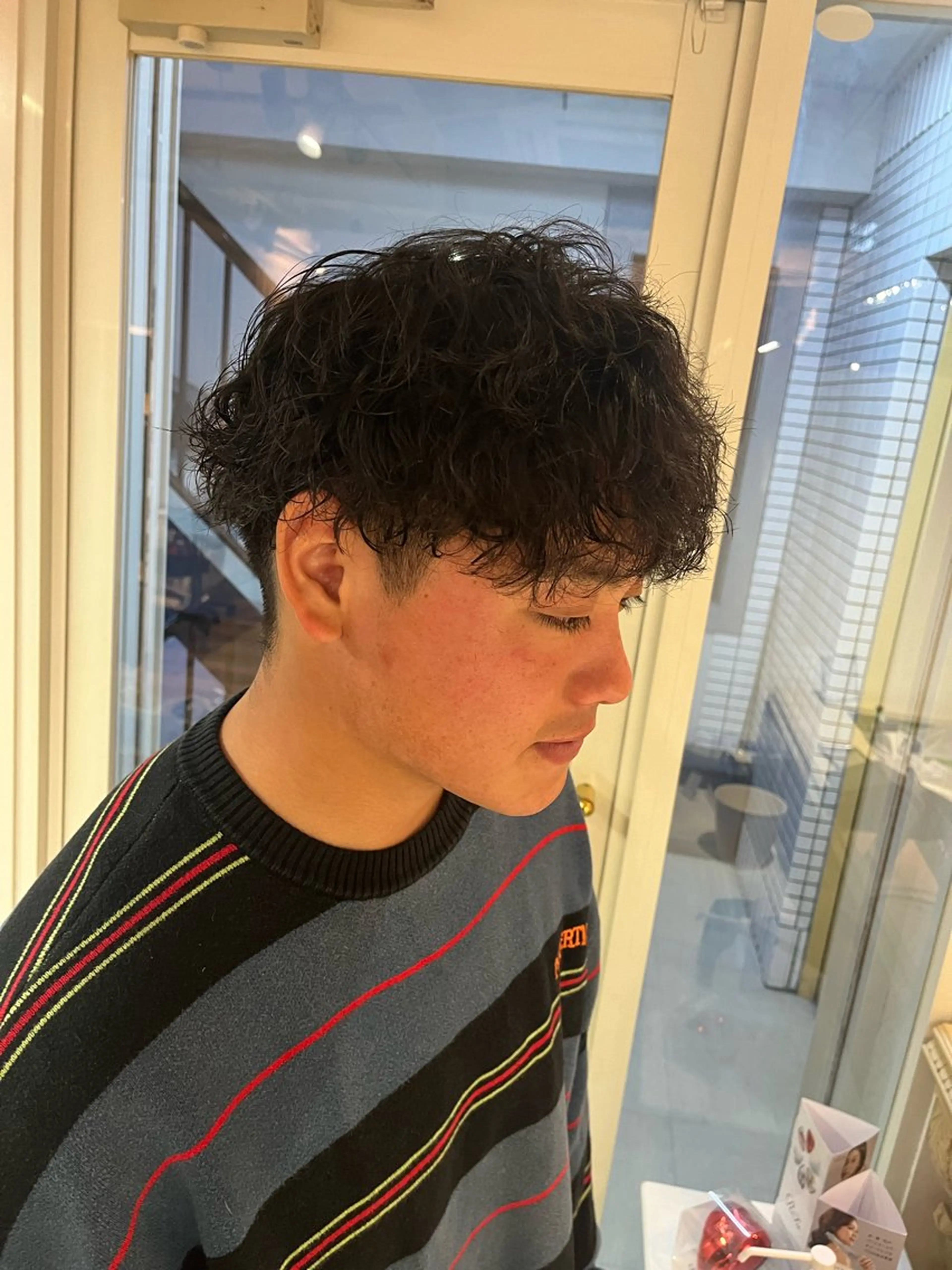 パーマ メンズ ハイーンカラー/外国 人風カラー/ミノリのヘアスタイル