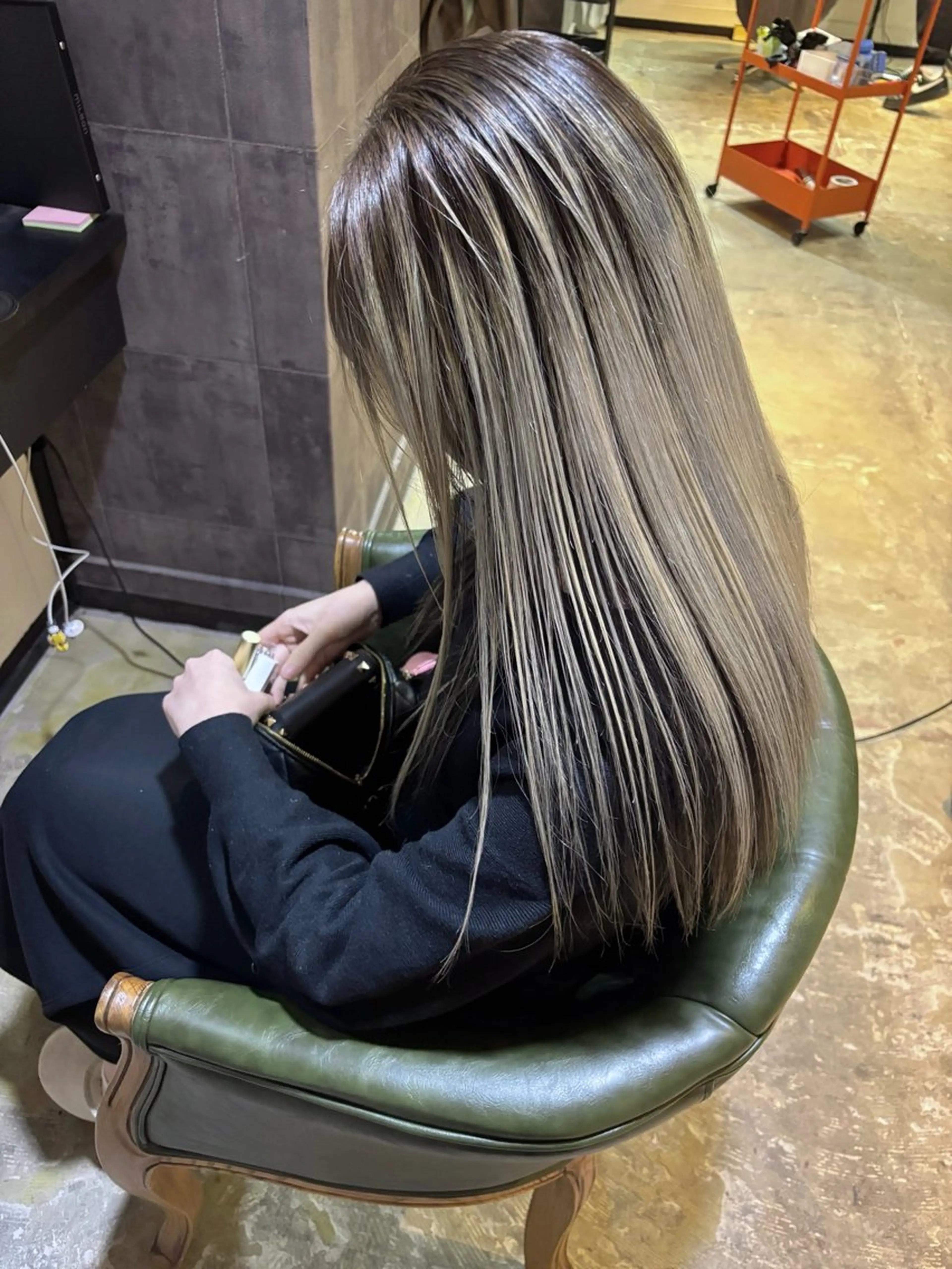 セミロング カラー ヘアアレンジ カット ヘアカラー トリートメント 広島/ボブ/レイヤー 🌿‬wakabaのヘアスタイル