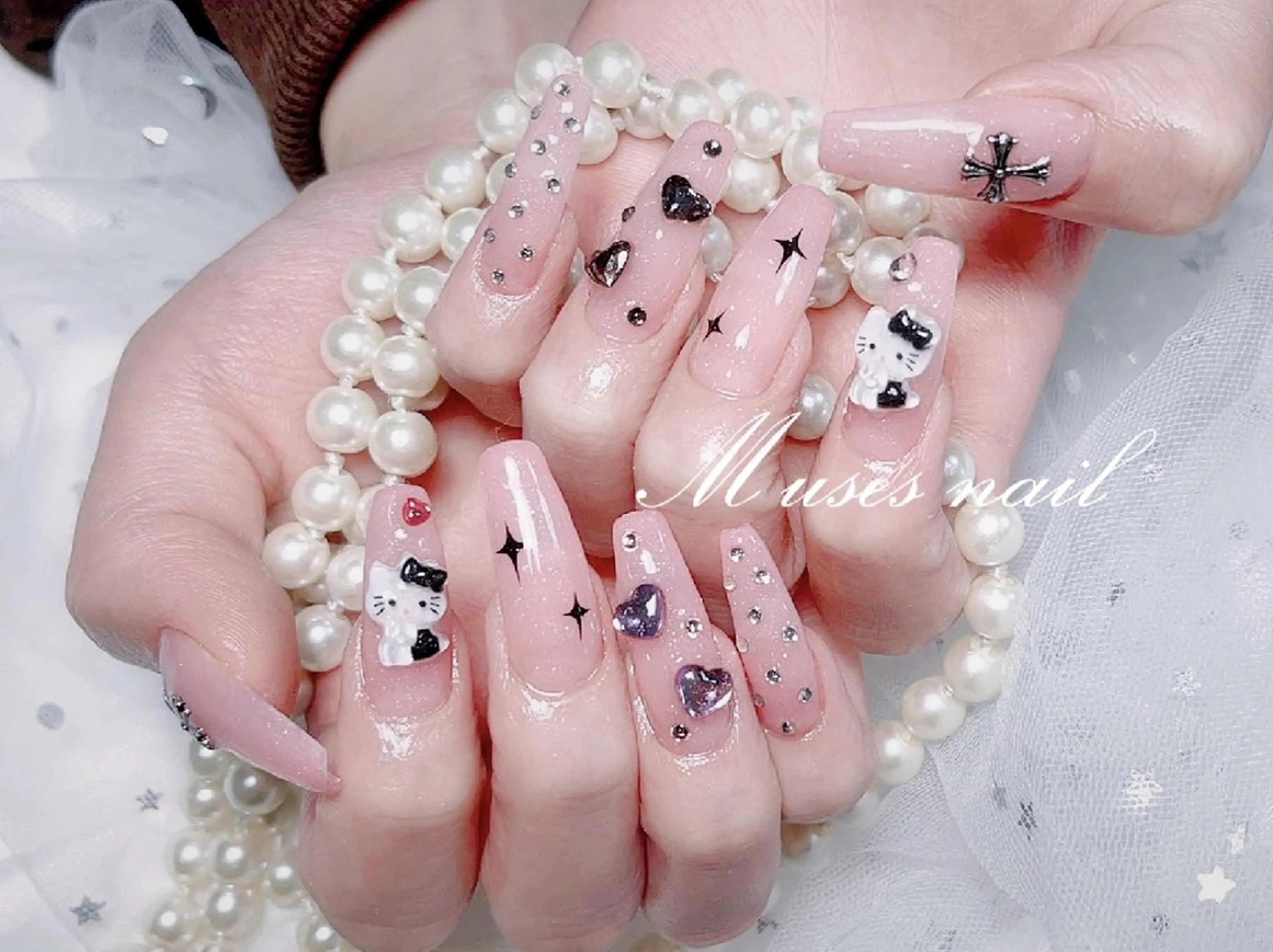 ネイル ハンドネイル MUSES NAIL SALON　新大久保店所属・MUSES Nail@新大久保のネイルデザイン