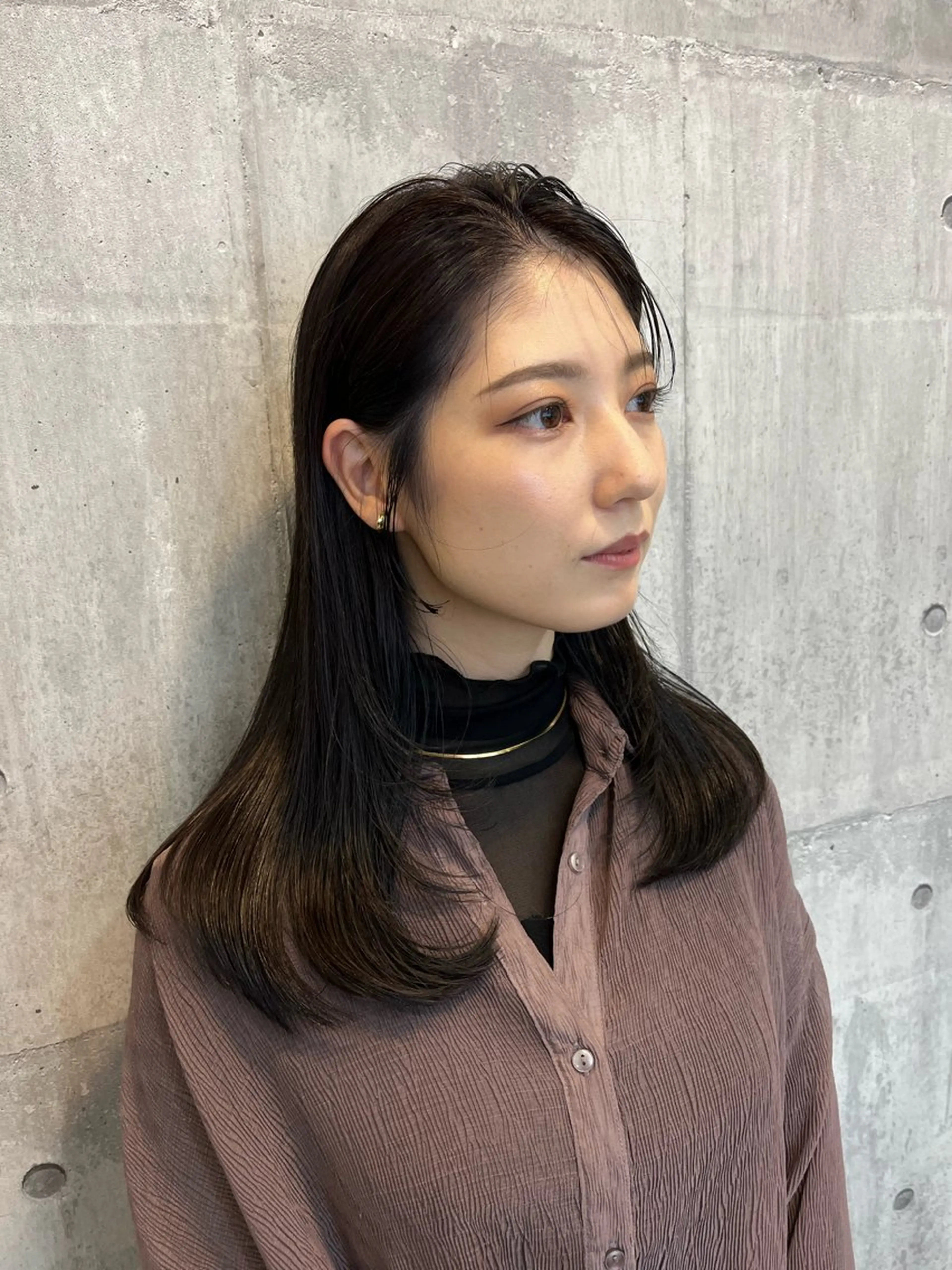 ロング カラー channel所属・Natsumi ❤︎のヘアスタイル