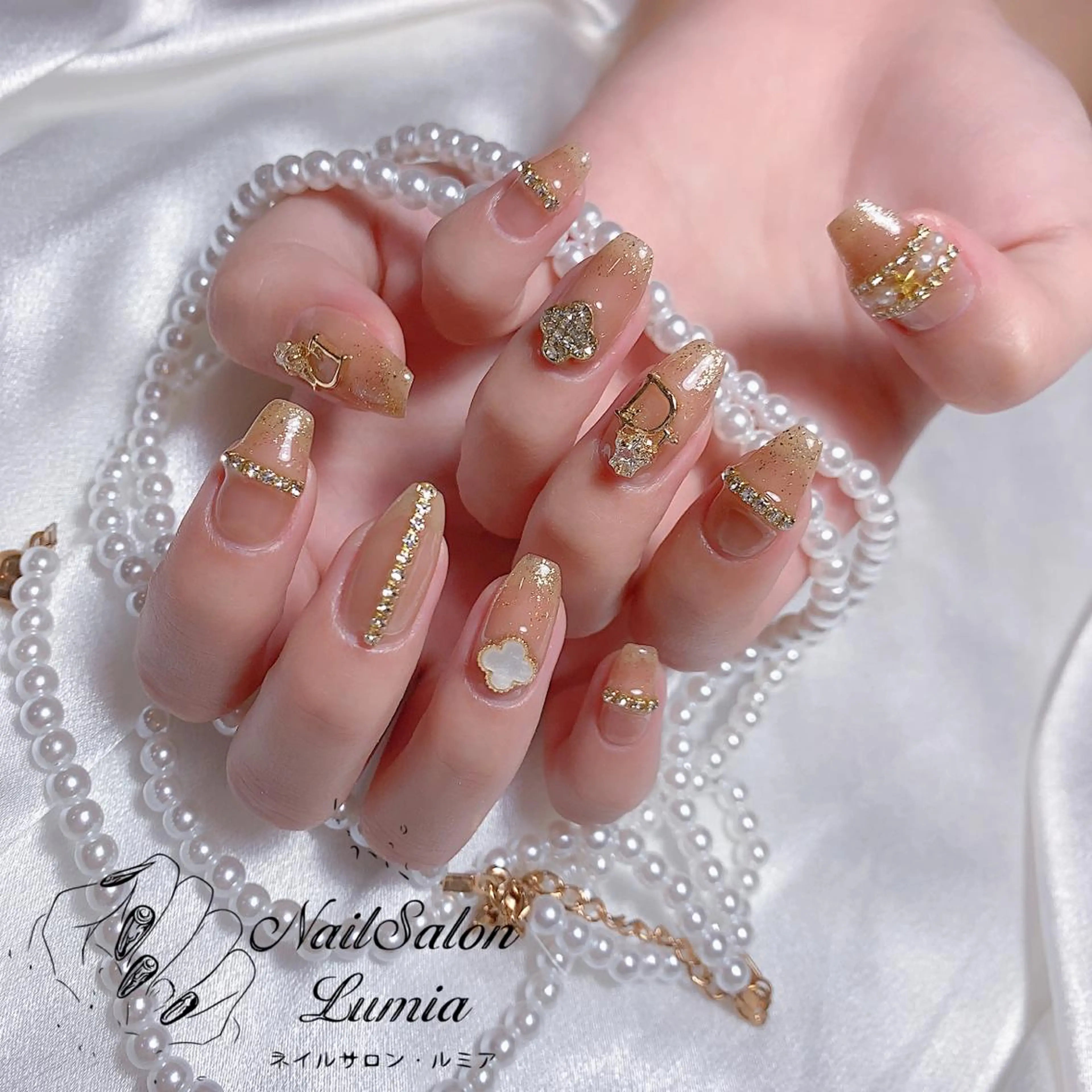 ネイル ハンドネイル ネイルサロン ルミア Lumia 店長のネイルデザイン