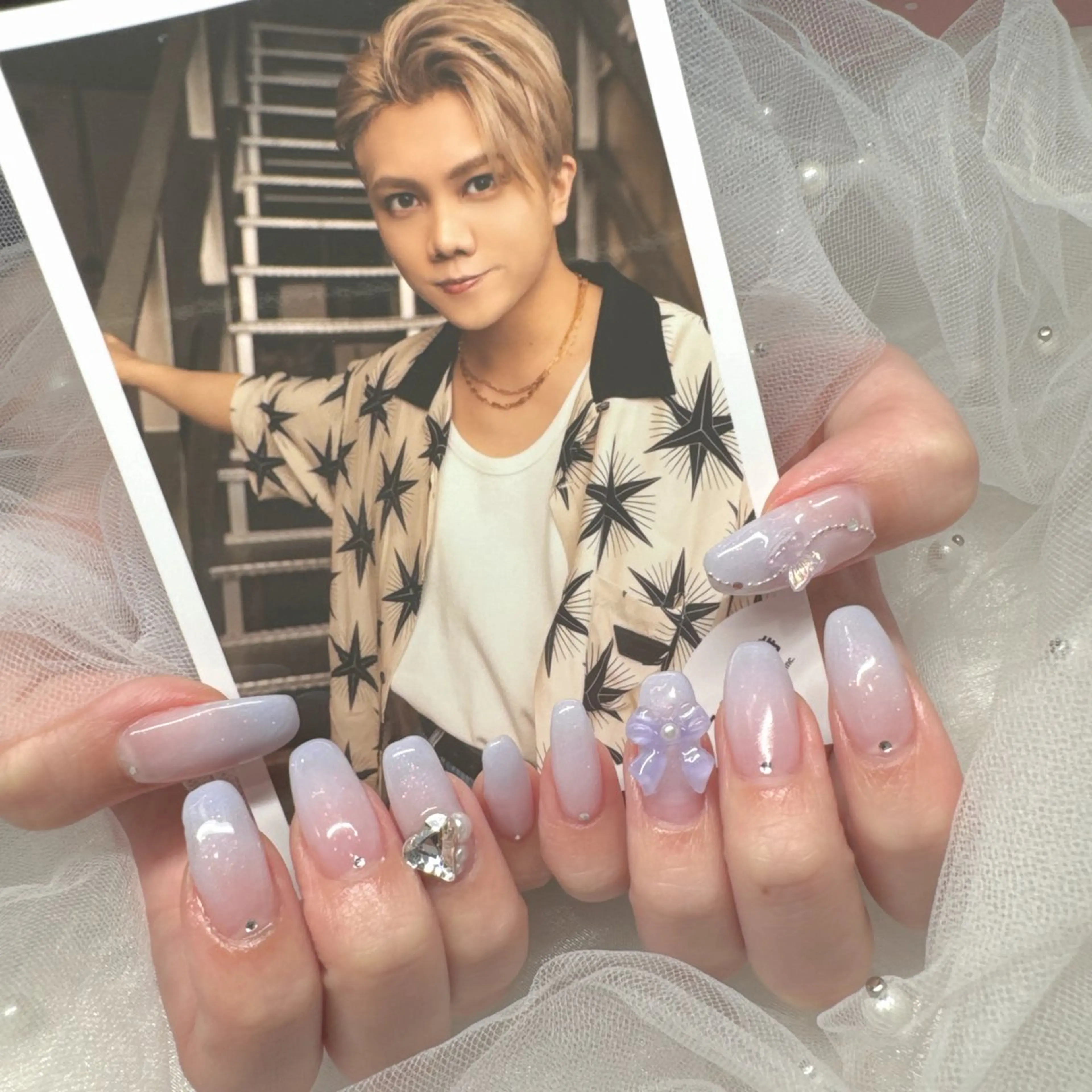 ネイル ハンドネイル ☁️BLITZ 🎀笠原雪音🎀のネイルデザイン