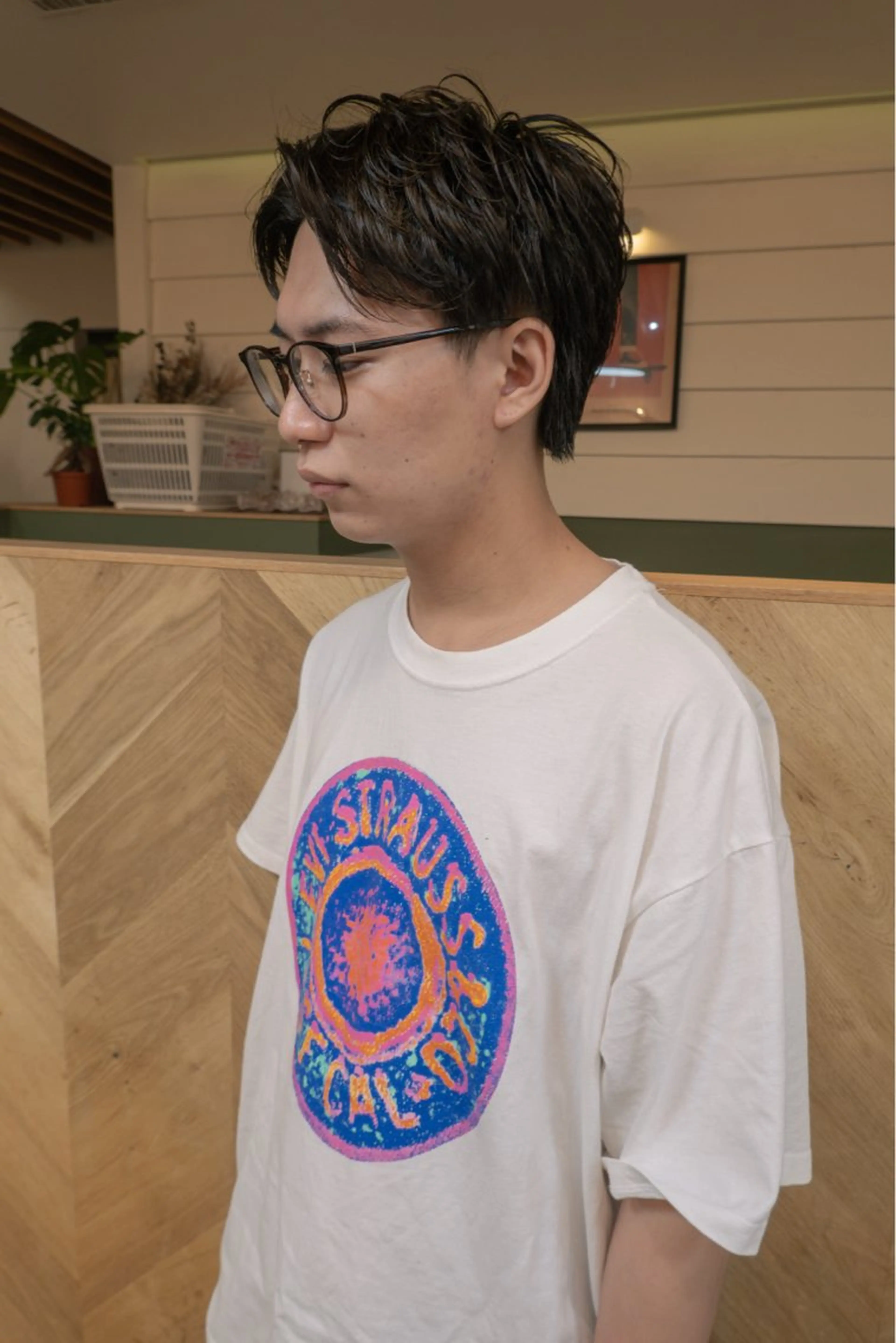 メンズ 【ボブ】縮毛矯正/ 船橋駅5分/鈴木杏美のヘアスタイル