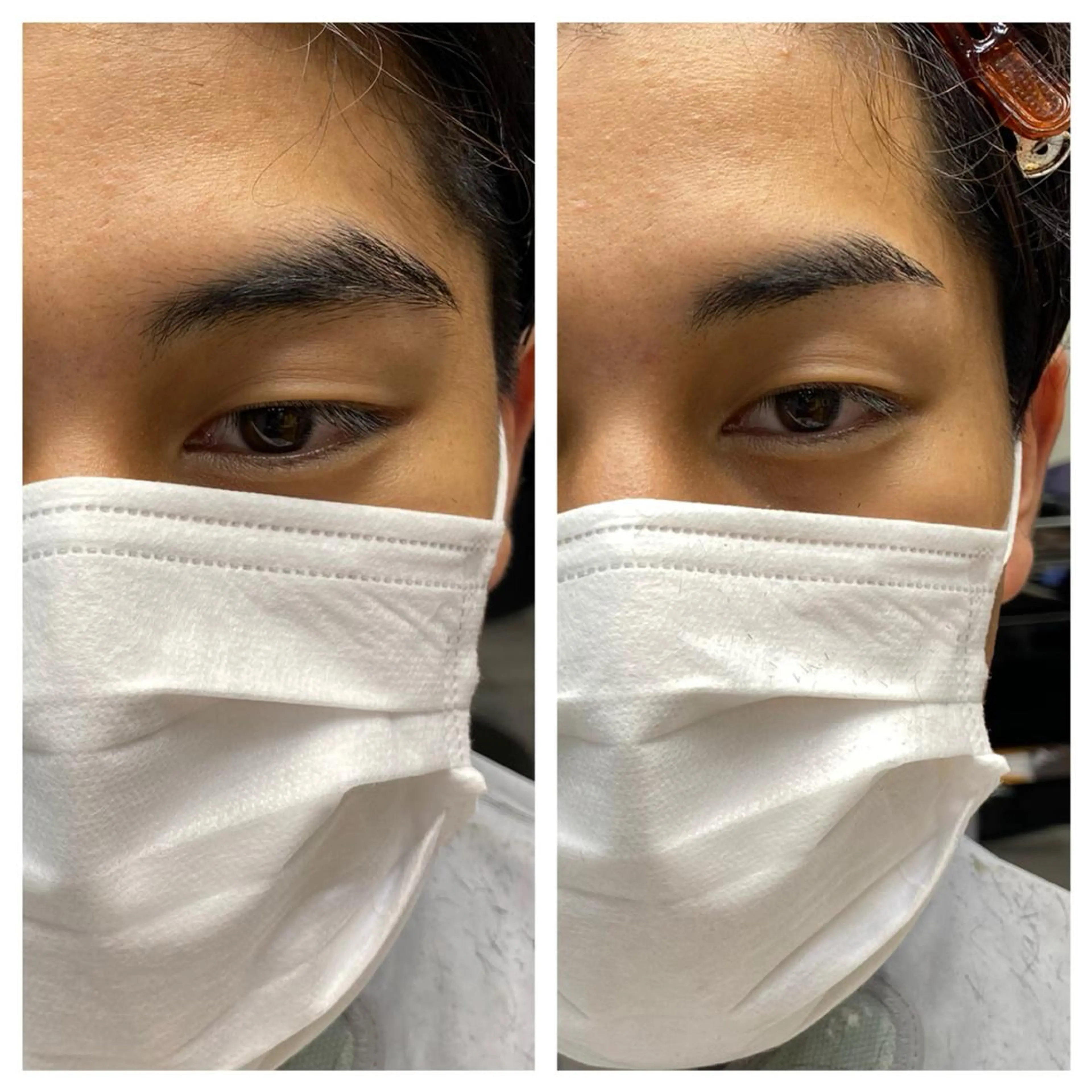 ショート メンズ アイブロウ 眉カット カット ヘッドスパ ヘアセット SALOWIN所属・半個室メンズ カット🥕羽鳥淳妃のヘアスタイル