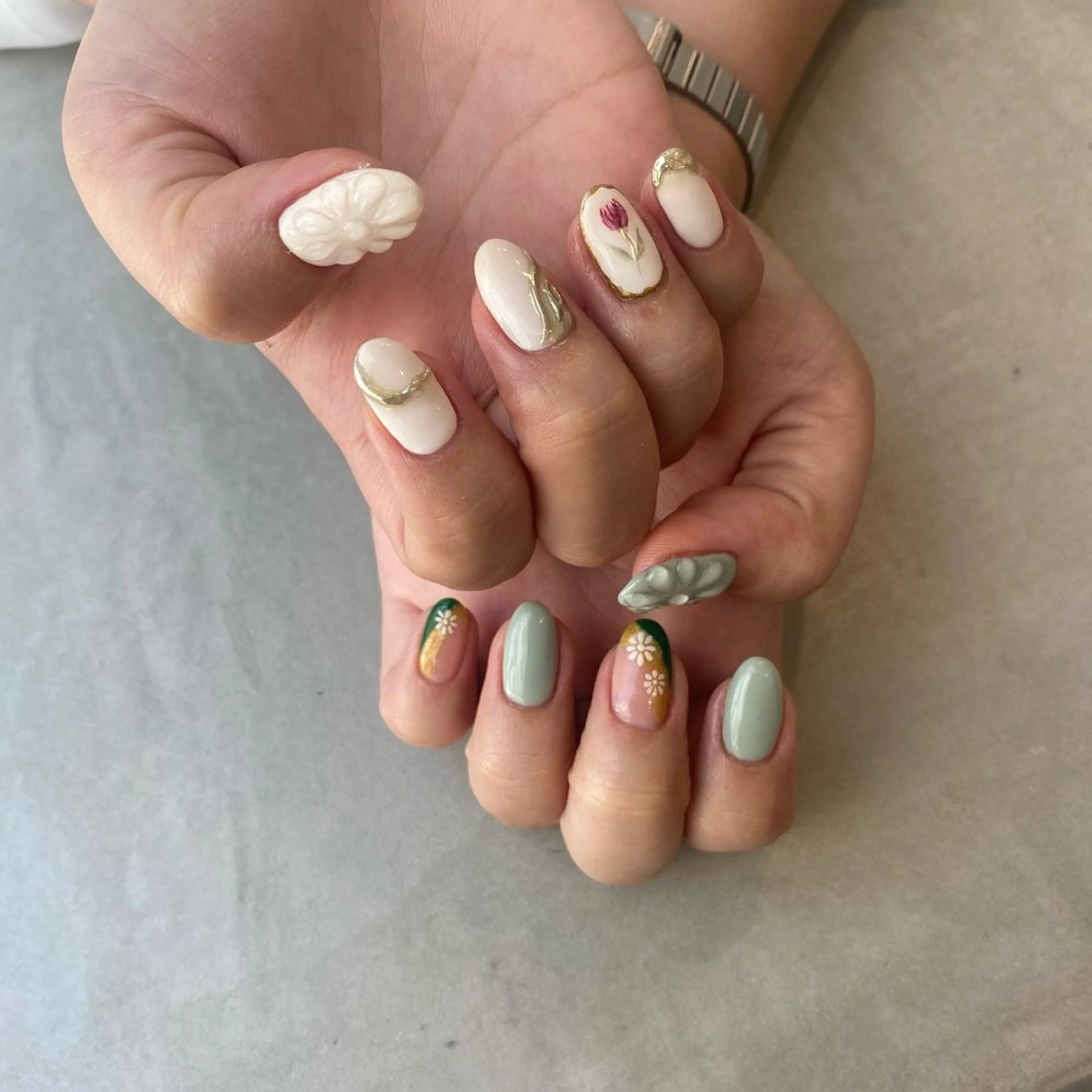 ネイル ハンドネイル SHELL TOKYO所属・鎌田 玲奈のネイルデザイン